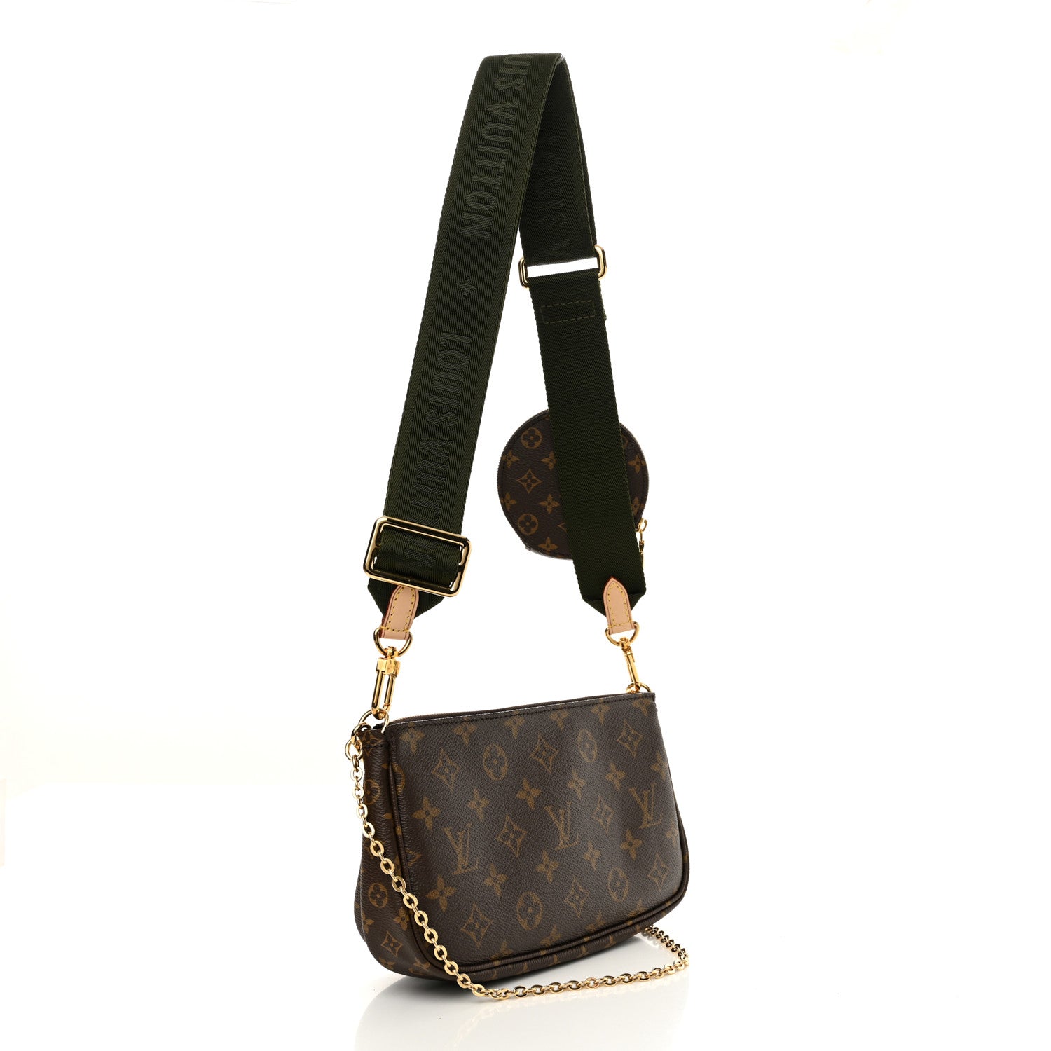 Monogram Multi Pochette Accessories Kaki