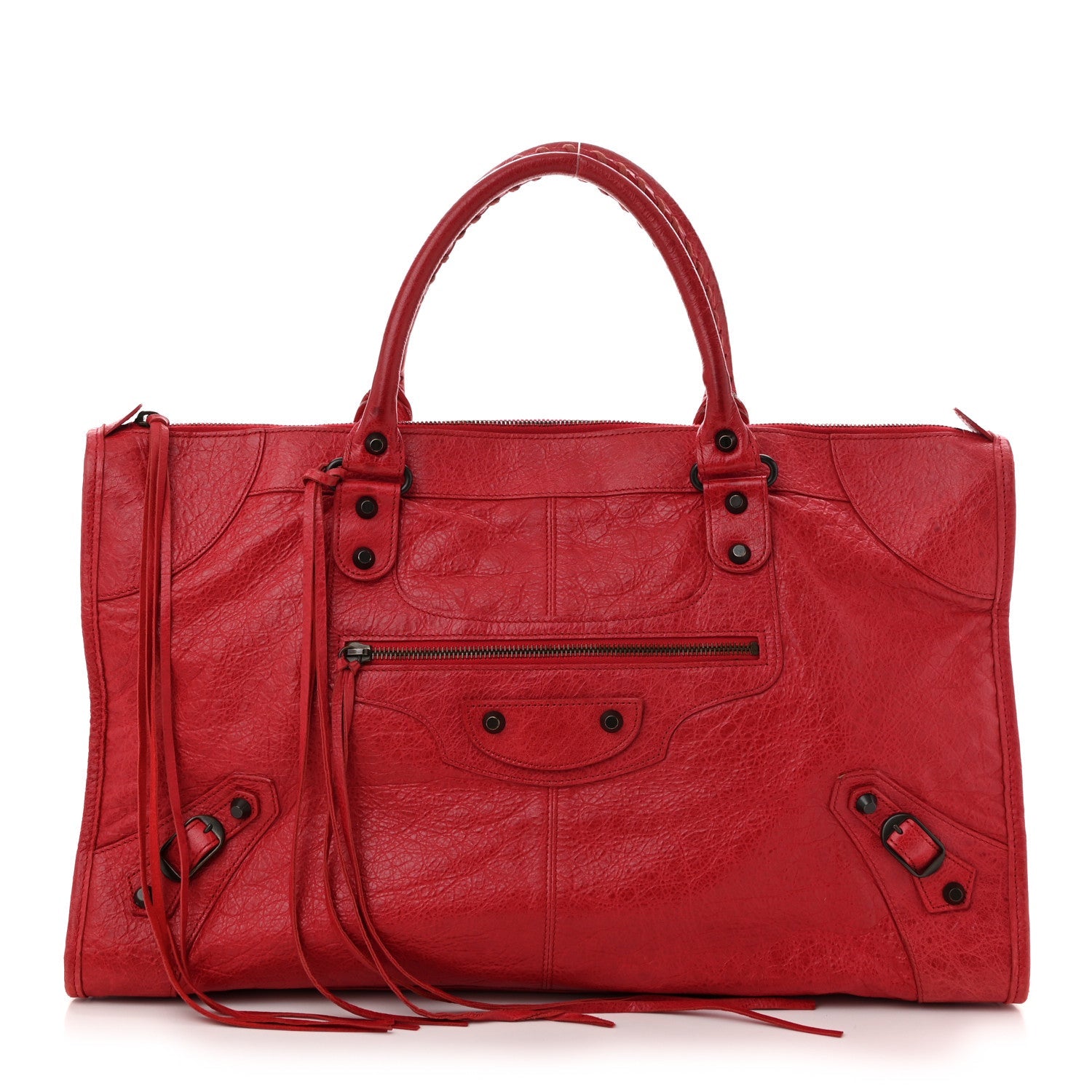 Agneau Classic Hardware Work Rouge Coquelicot