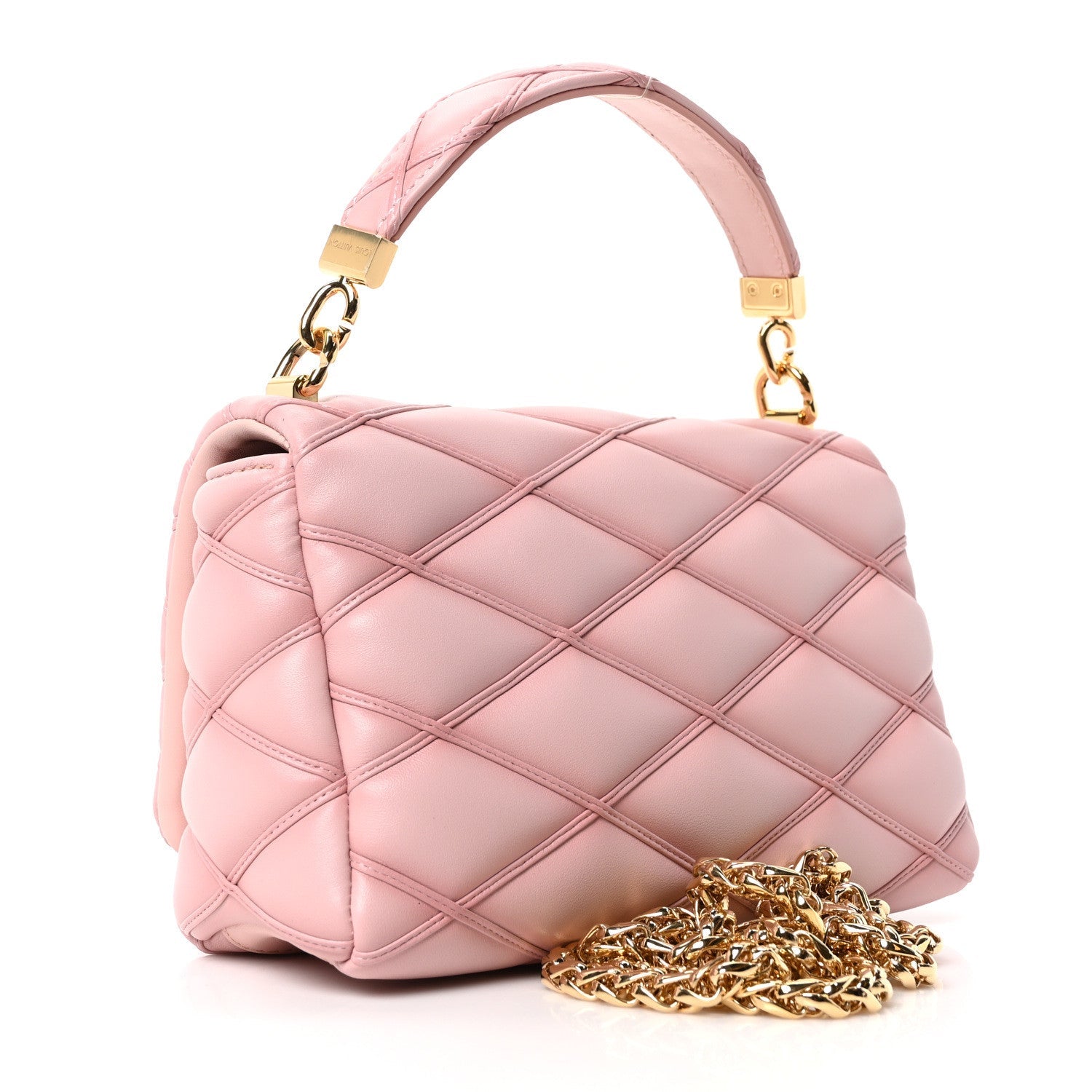 Lambskin Malletage Top Handle GO-14 MM Rosabella