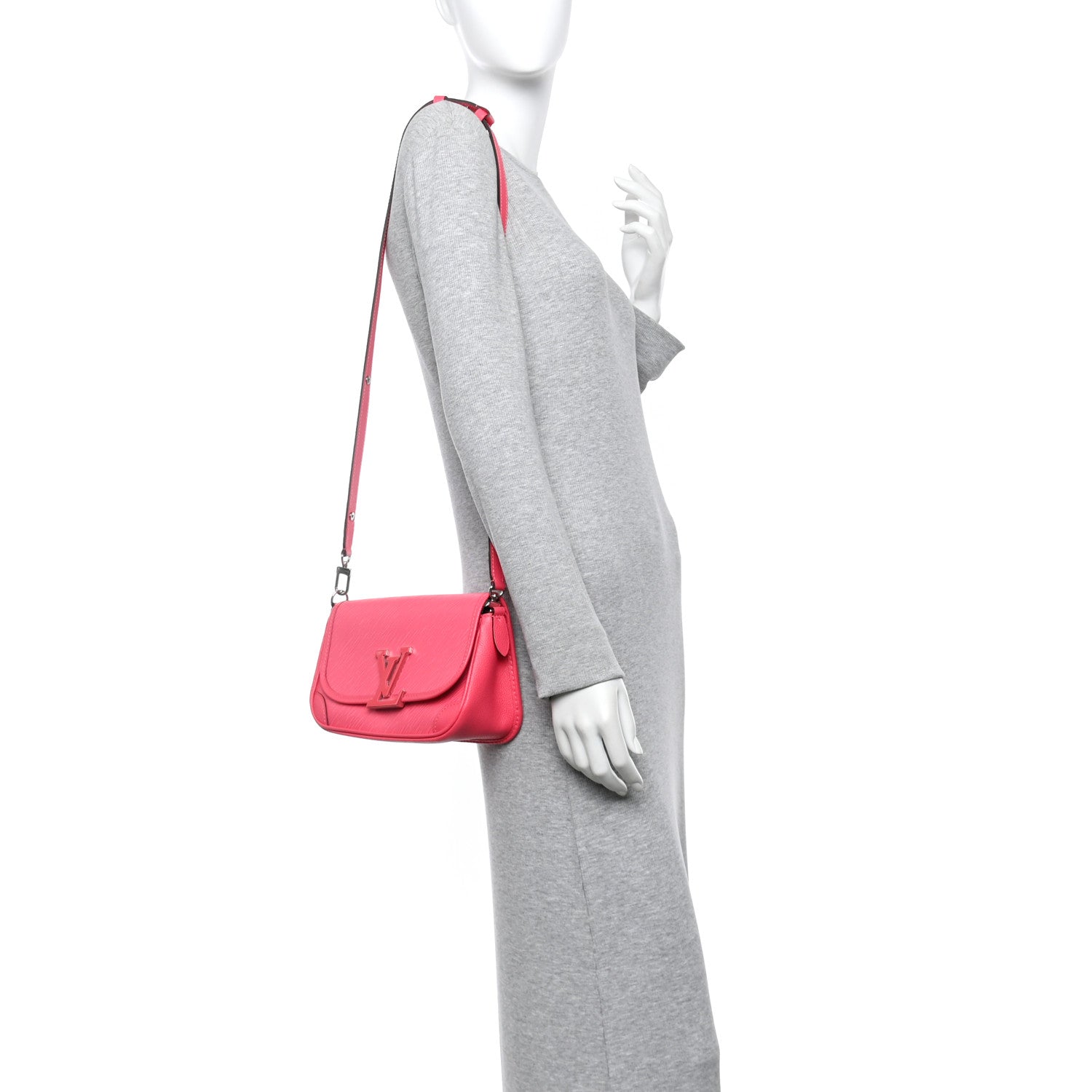 Epi Buci Crossbody Dragon Fruit