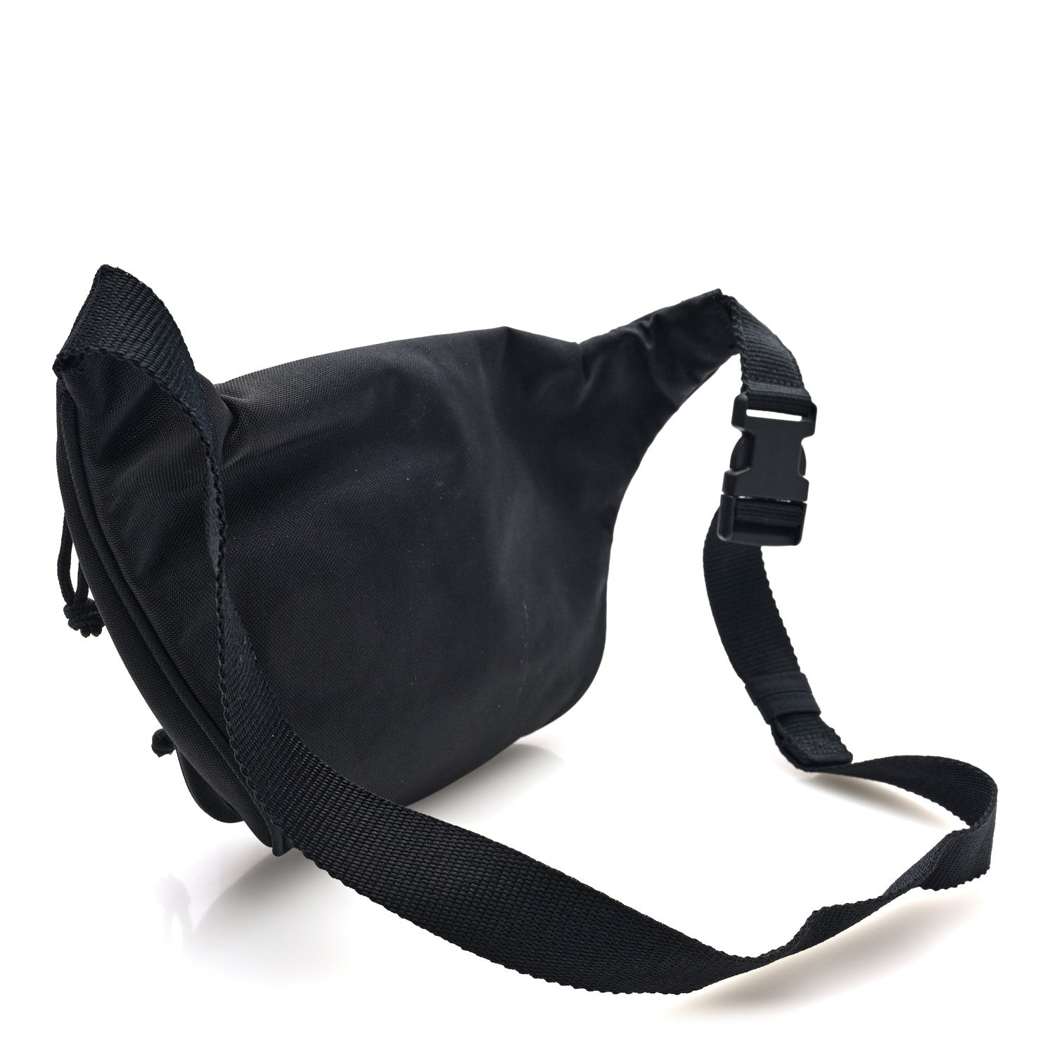 Nylon Canvas Paris Explorer Belt Bag Black