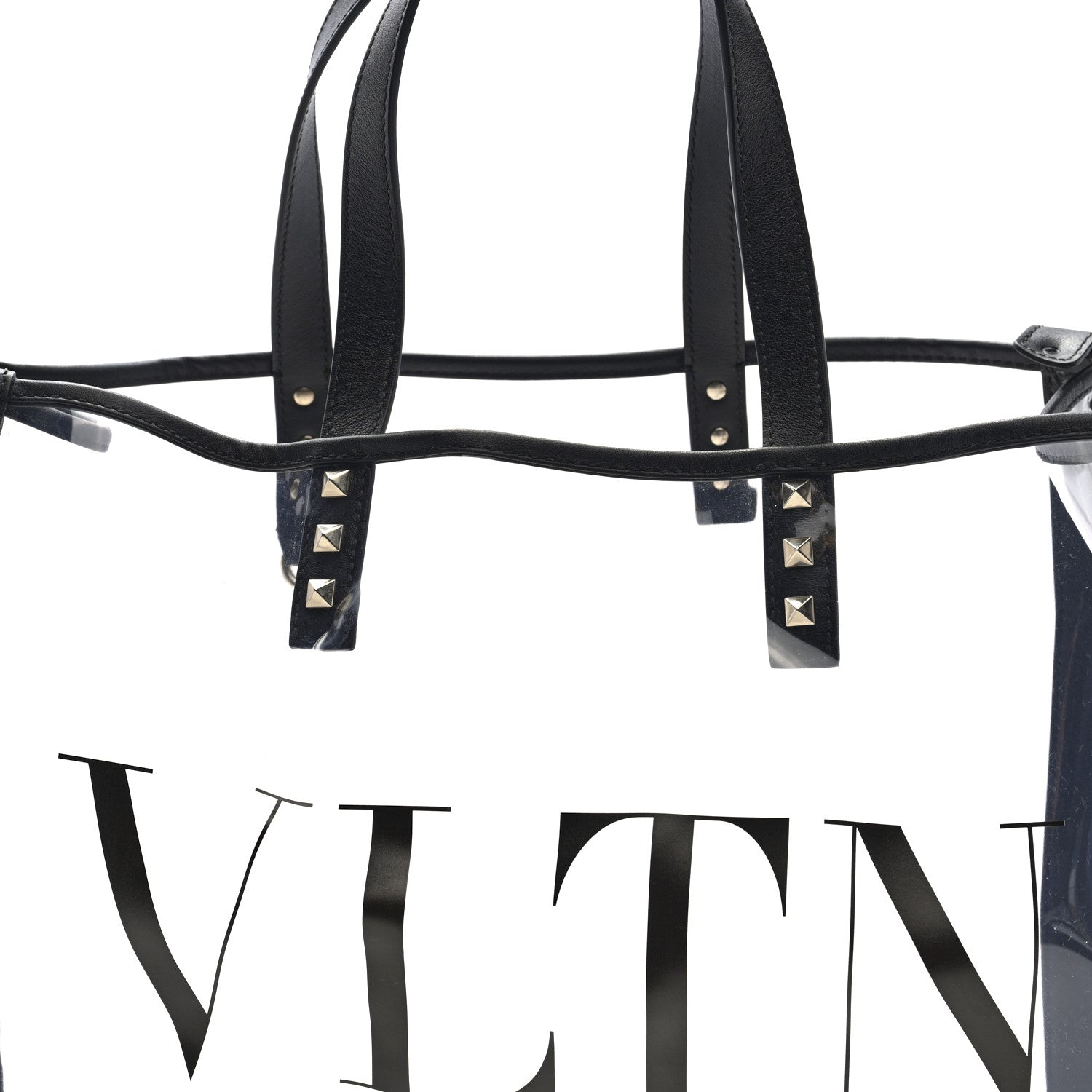 Plexy VLTN Shopping Bag Transparent