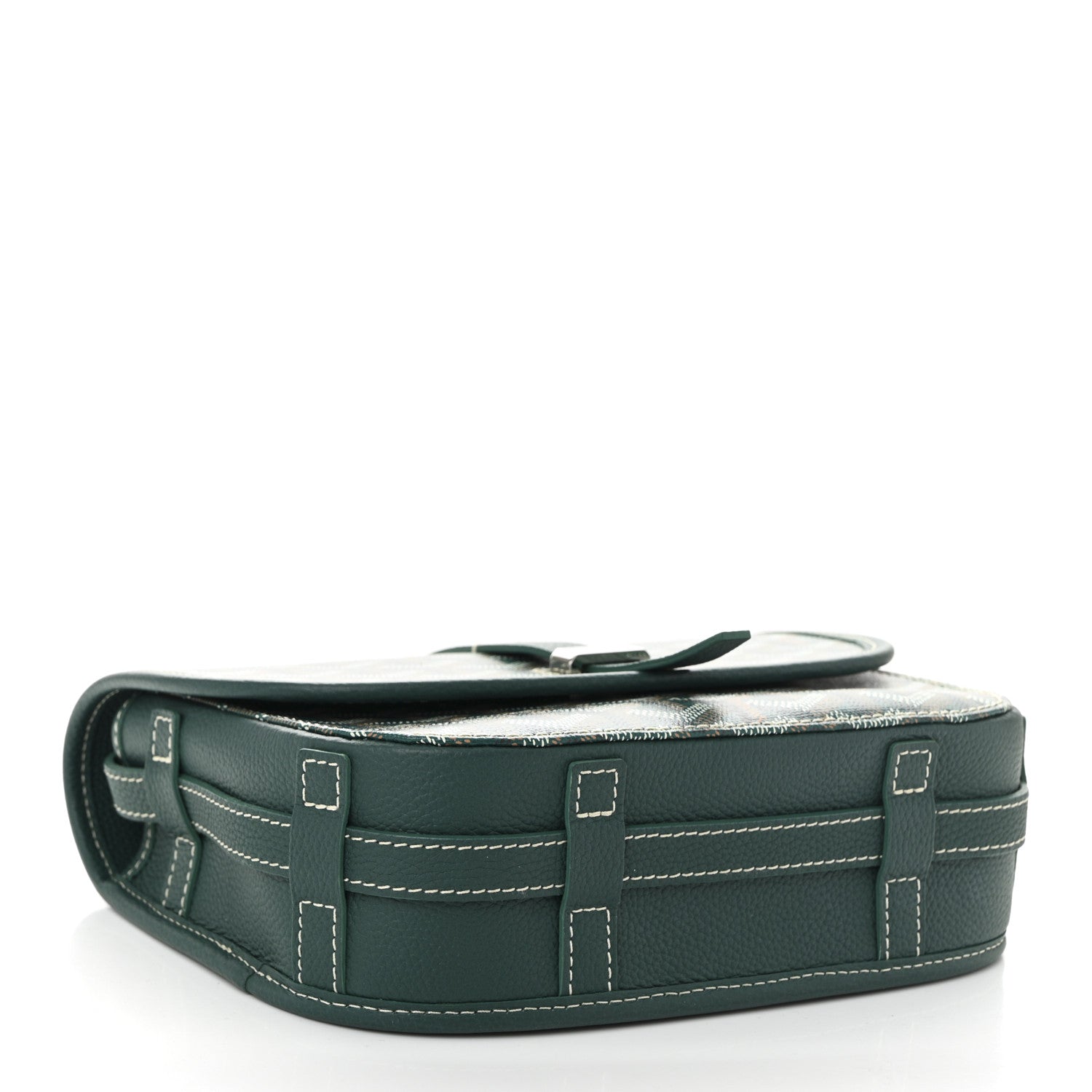 Goyardine Belvedere II PM Messenger Bag Green