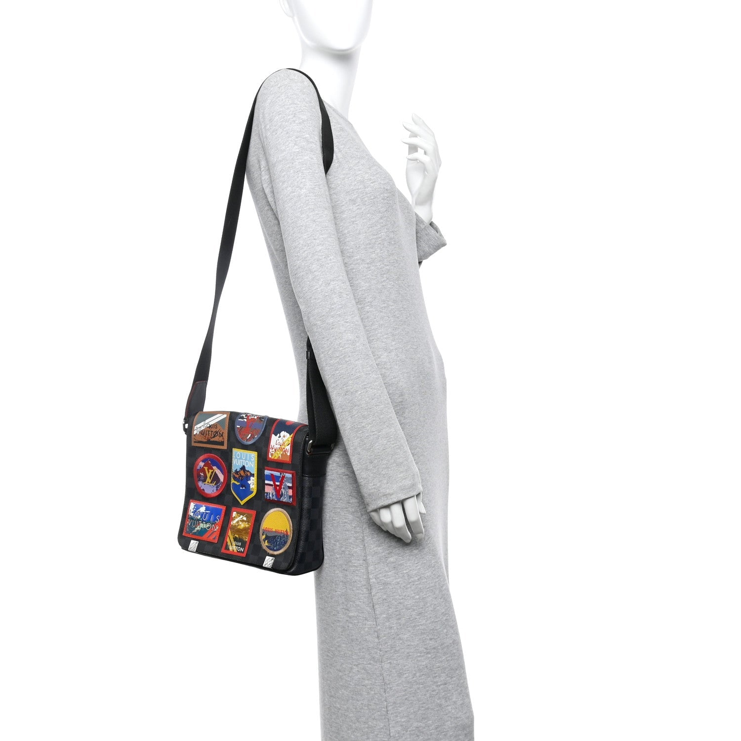 Damier Graphite Alps District PM