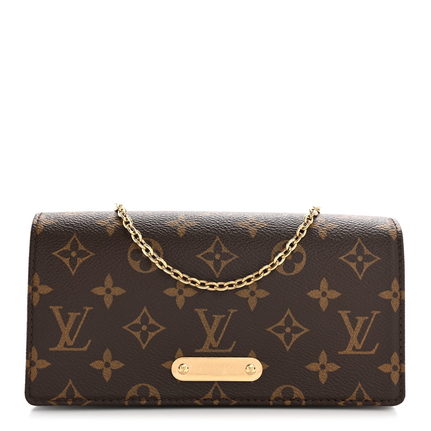 Monogram Lily Wallet On Chain