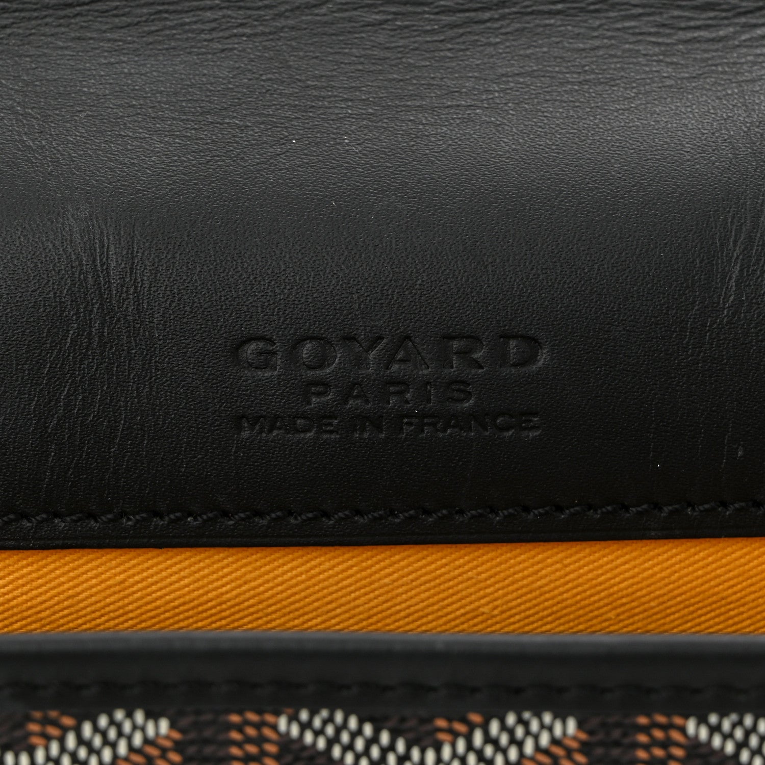 Goyardine Belvedere II MM Messenger Bag Black