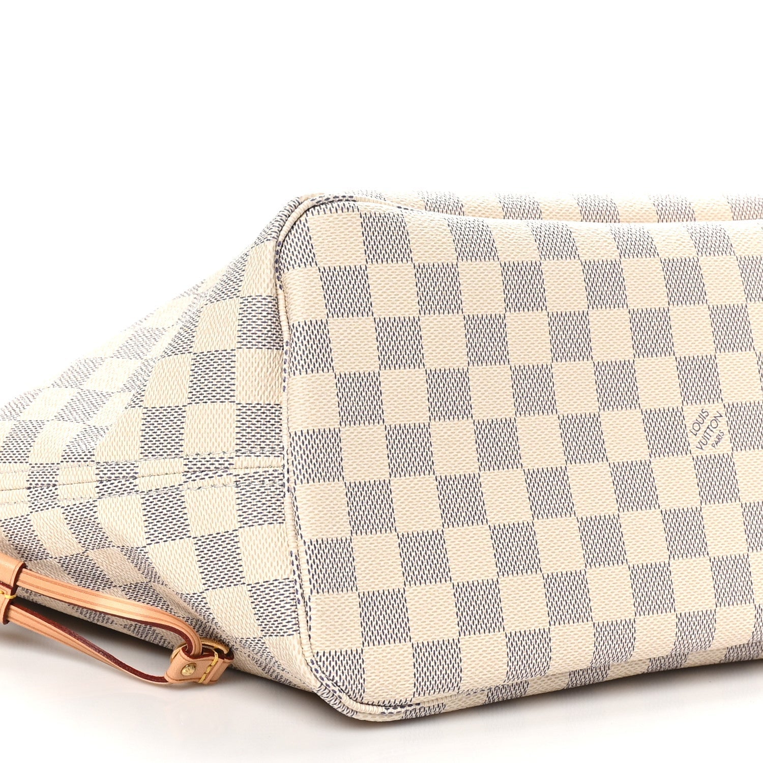 Damier Azur Neo Neverfull MM Rose Ballerine