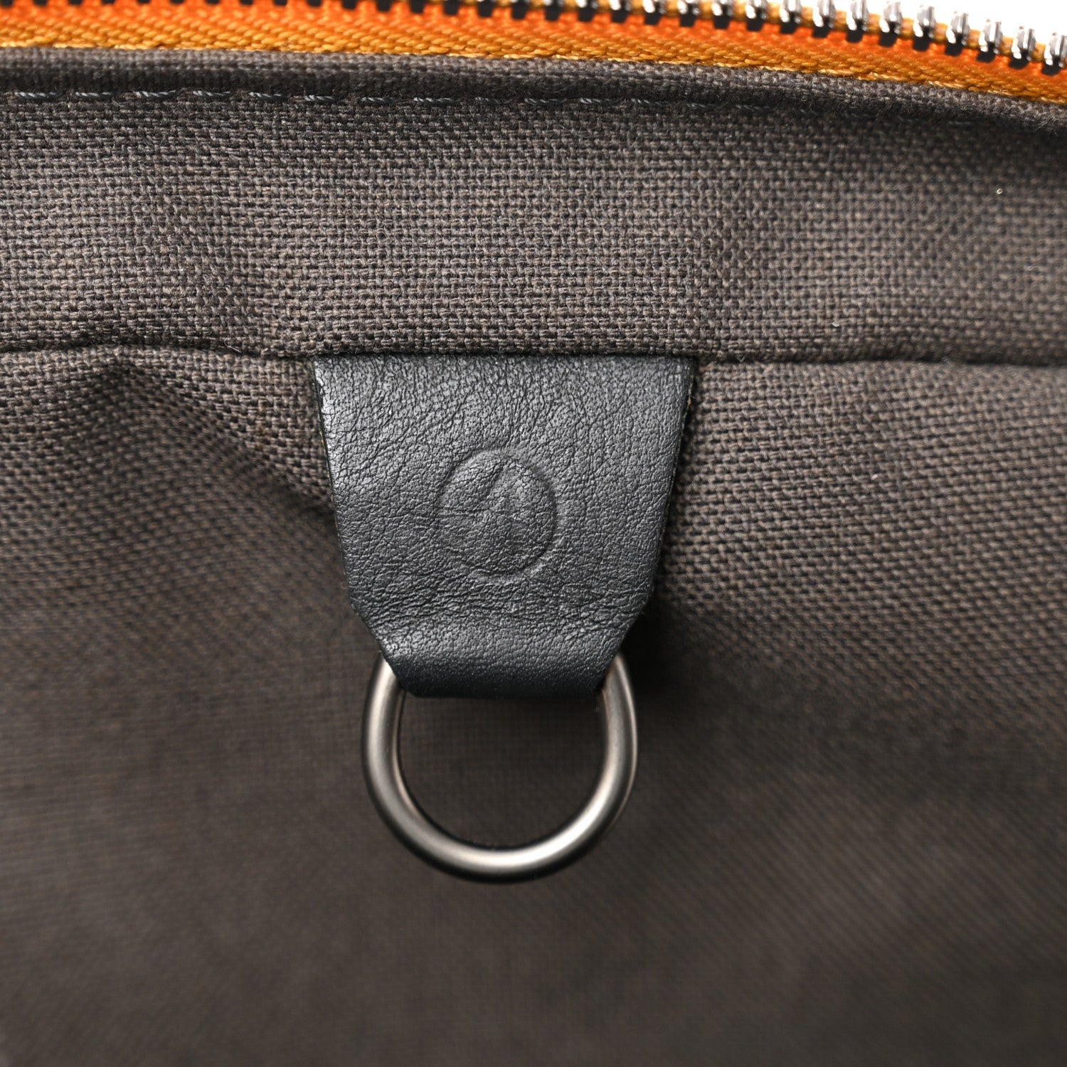 Damier Infini Porte-Documents Voyage Jaune