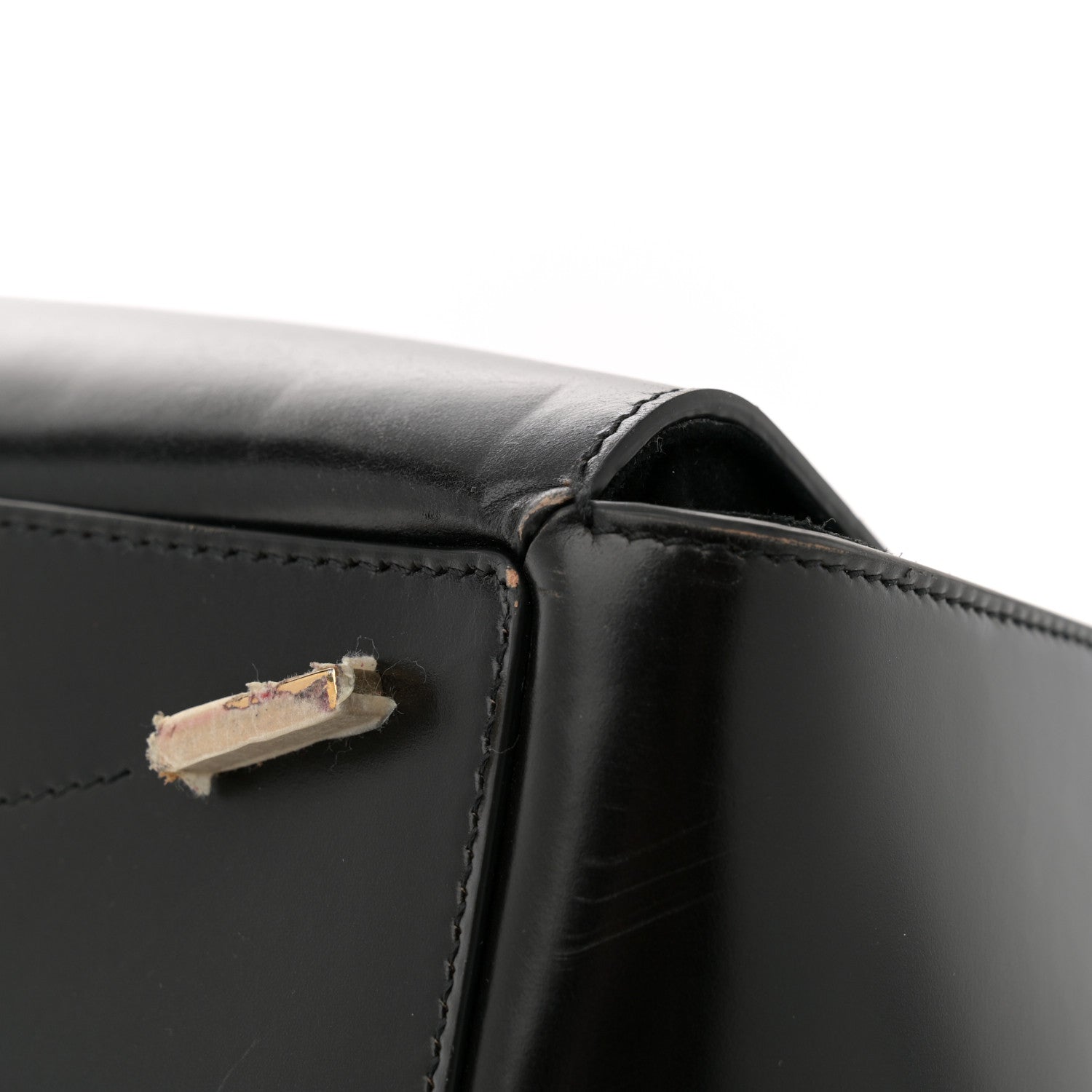 Brushed Off Calfskin XL Gancini Buckles Tote Bag Black