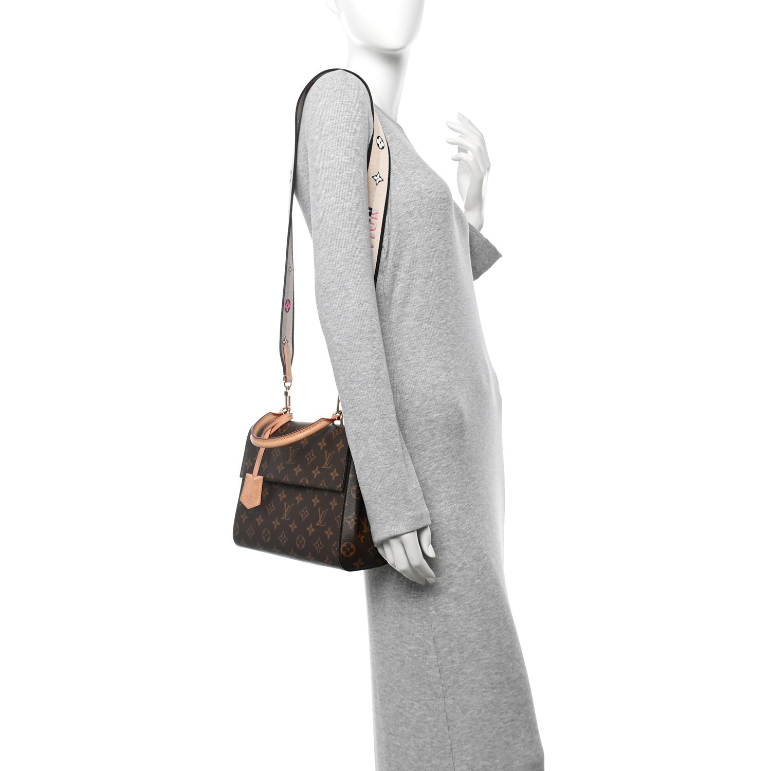 Monogram Jacquard Cluny BB Black