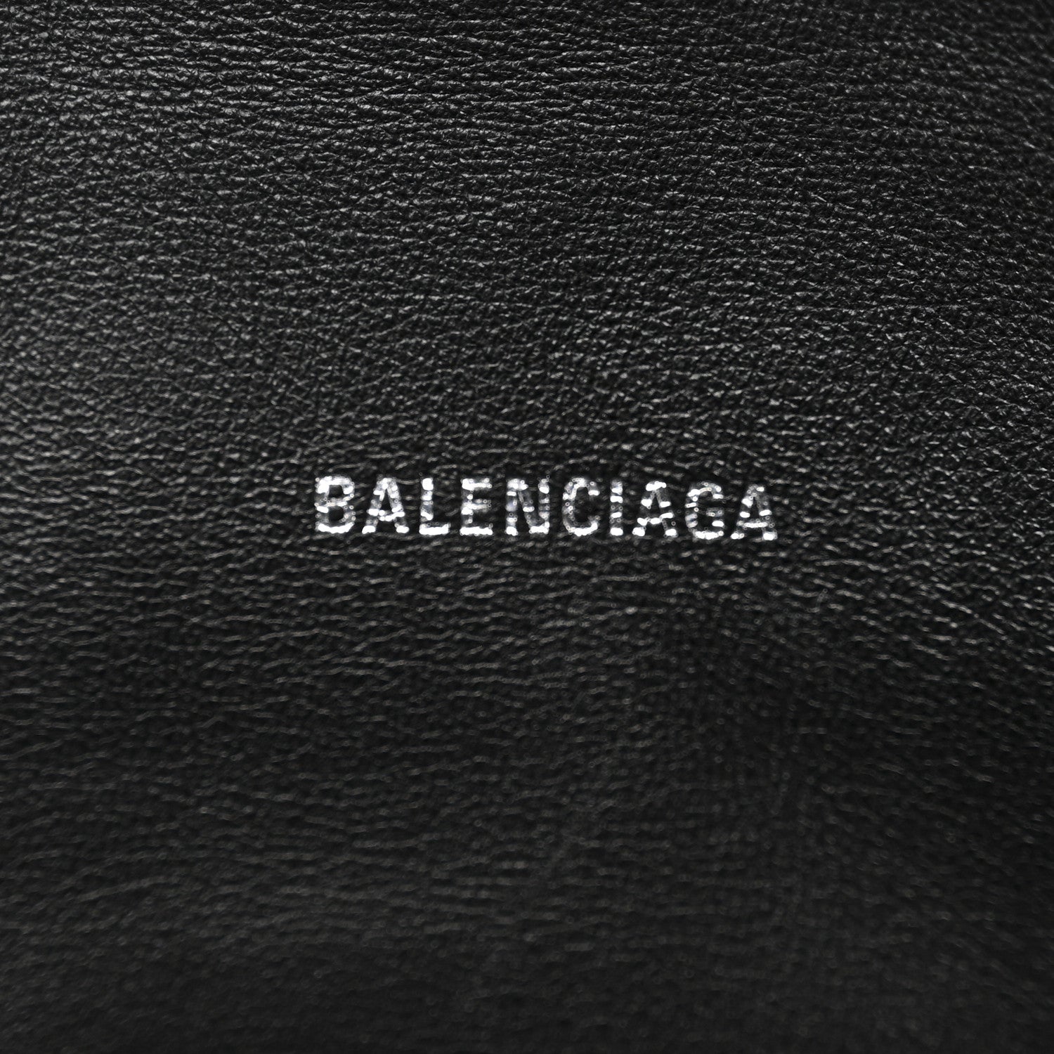 Crushed Calfskin Quilted Matte Black Hardware Large Crush Chain Bag Black