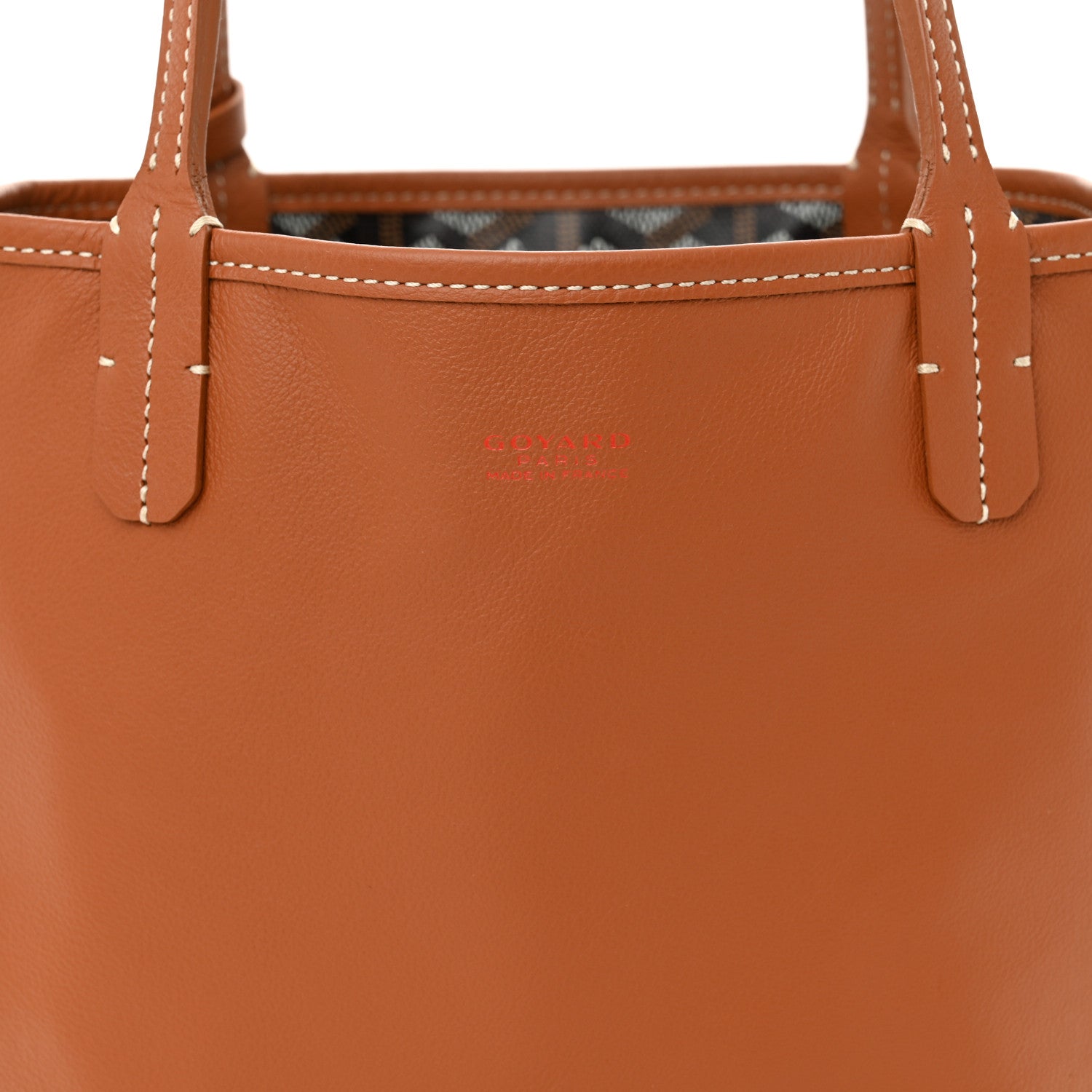 Goyardine Reversible Mini Anjou Black Gold