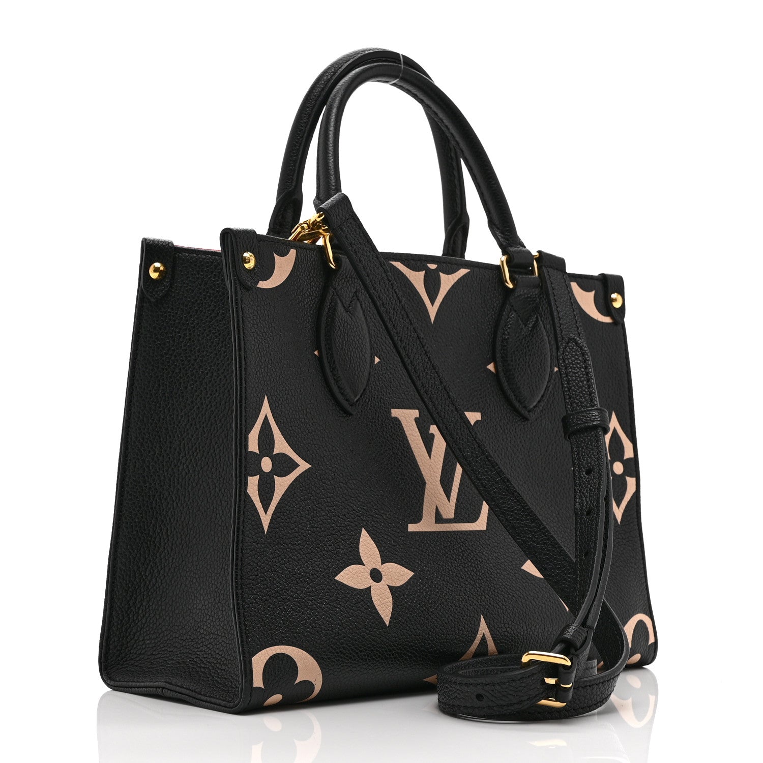 Empreinte Monogram Giant Onthego PM Black Beige