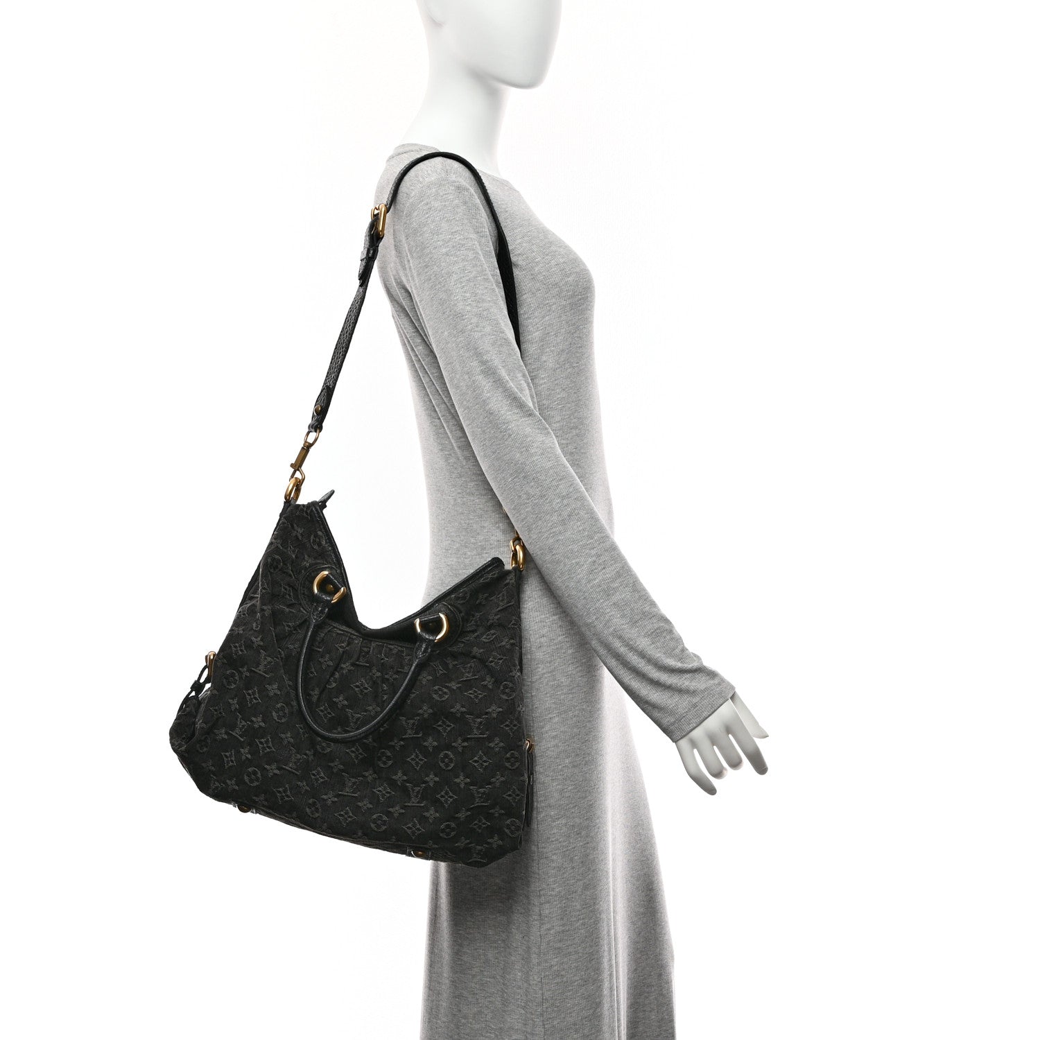 Denim Neo Cabby MM Black