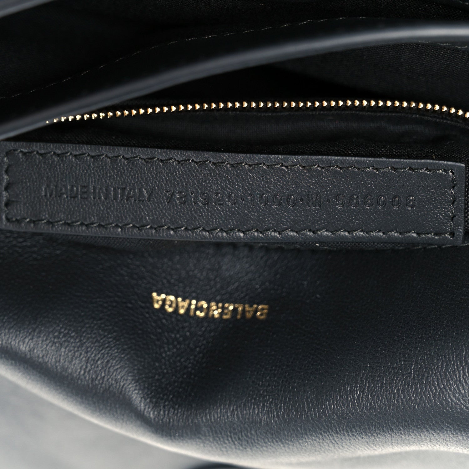 Crushed Calfskin Quilted Small Souvenirs Crush Chain Bag Black