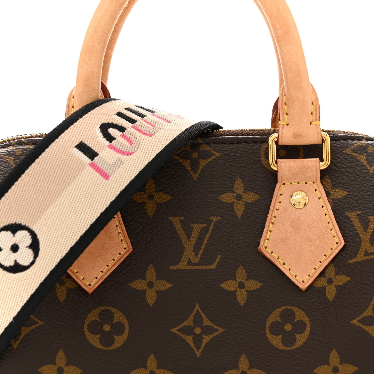 Monogram Speedy Bandouliere 20 Black