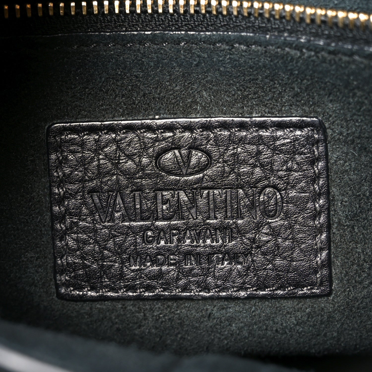 Pebbled Calfskin Medium My Rockstud Frame Bag Black