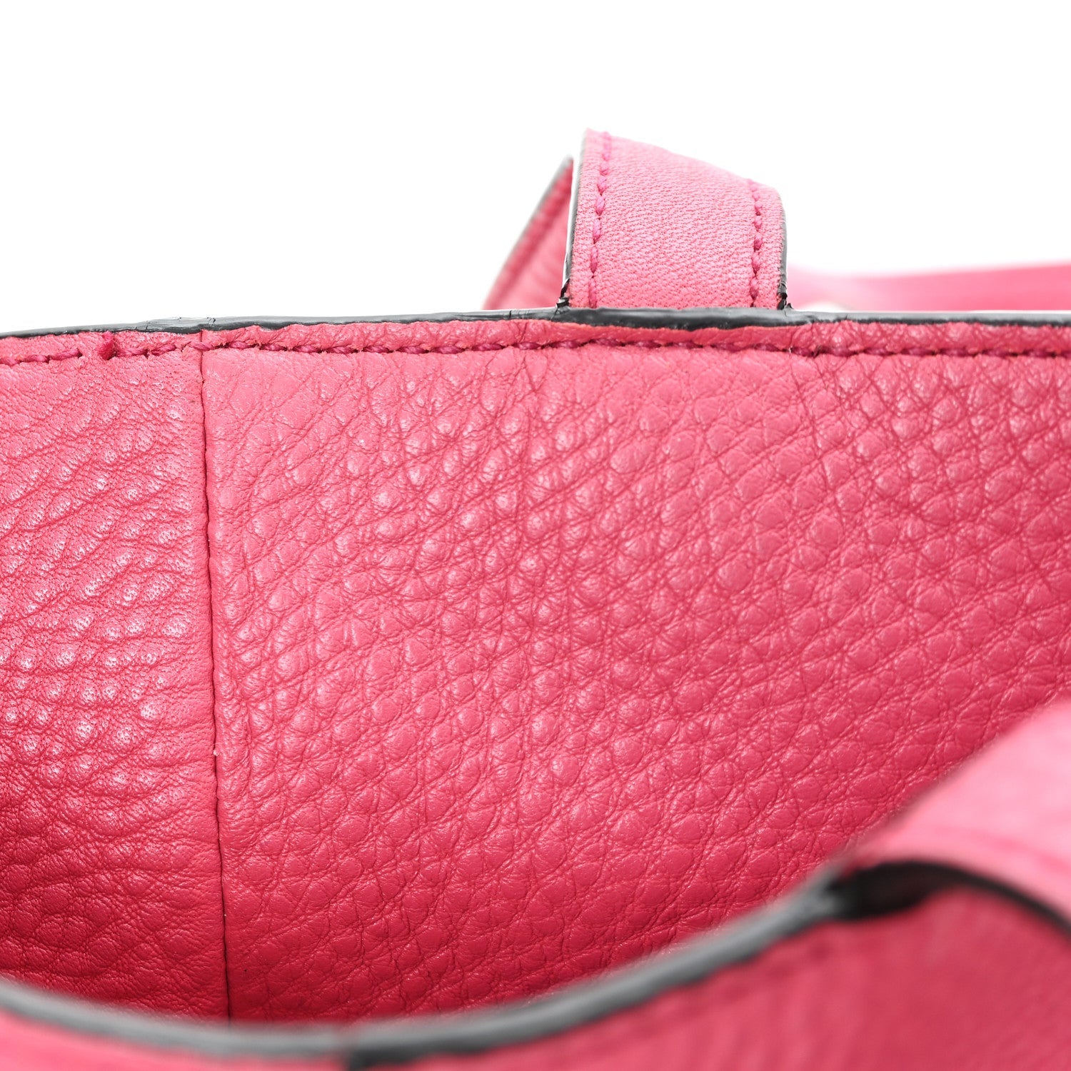 Vitello Daino Shopping Tote Peonia