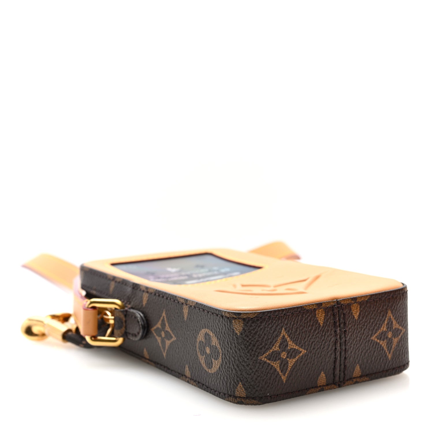Calfskin Monogram Music Player Wearable Wallet
