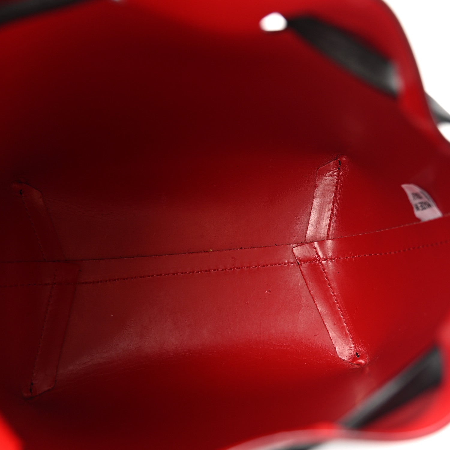 Vegetable Tanned Calfskin Mini Mini Bucket Bag Black Flamma