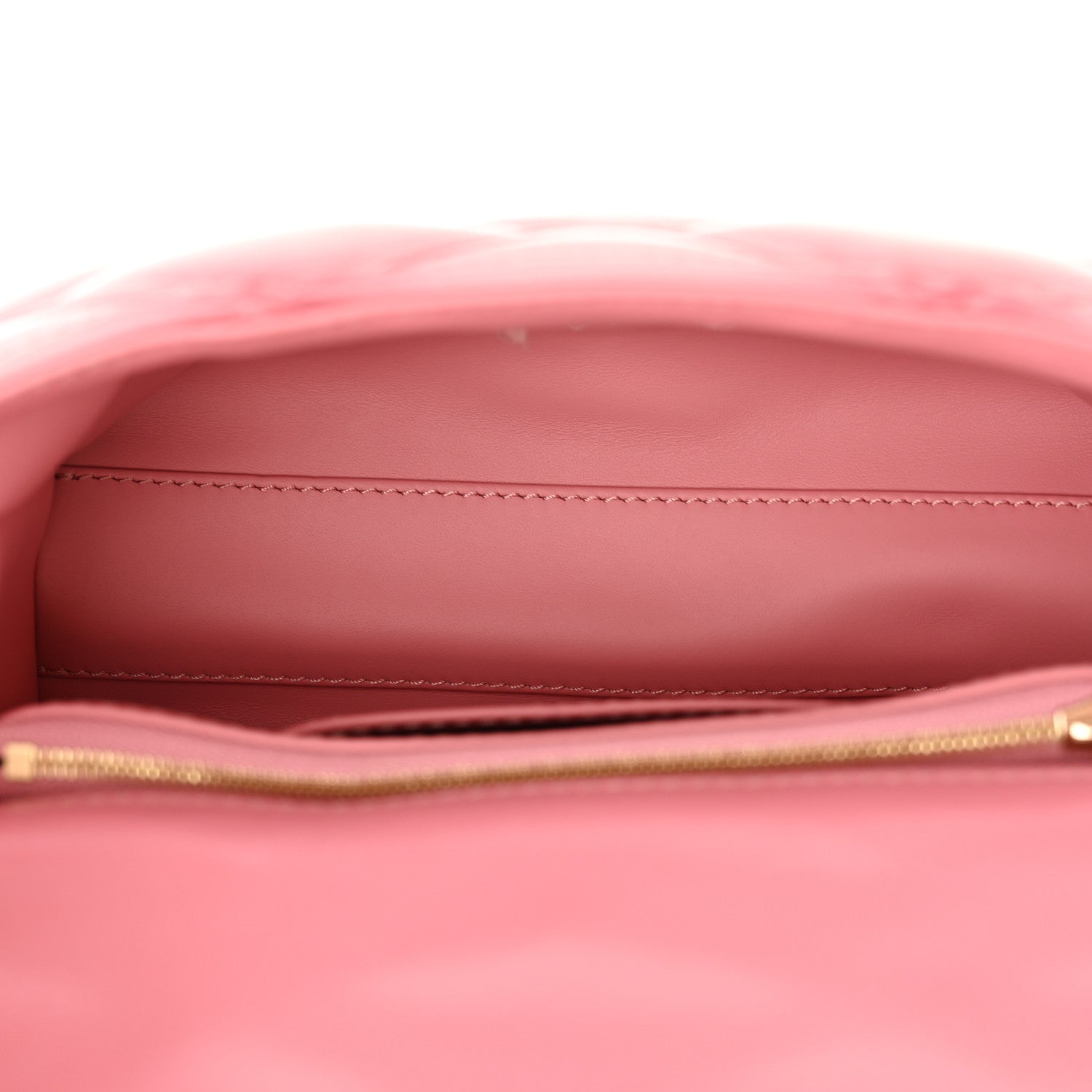 Lambskin Malletage Top Handle GO-14 MM Raspberry