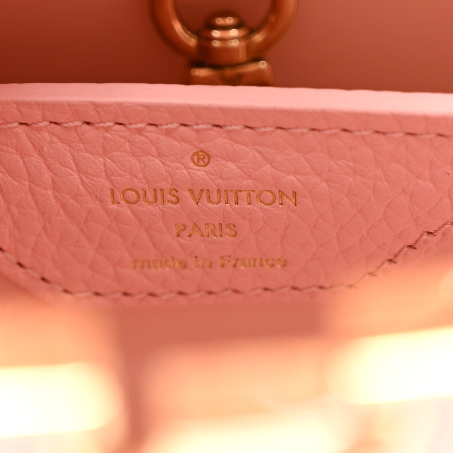 Taurillon Capucines BB Rose Jasmin