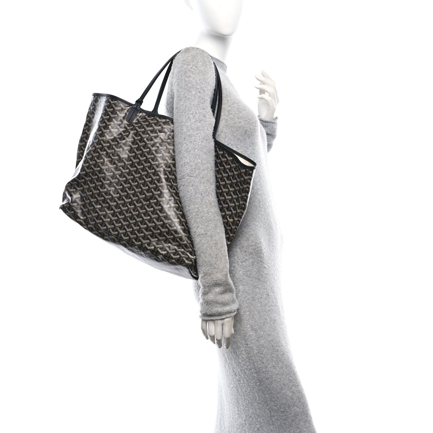 Goyardine Saint Louis GM Black