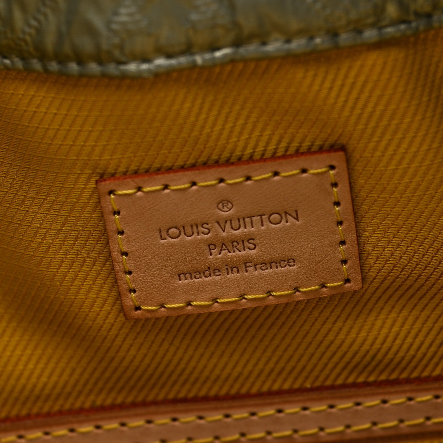 Jacquard Quilted Monogram Limelight Clutch GM Perle