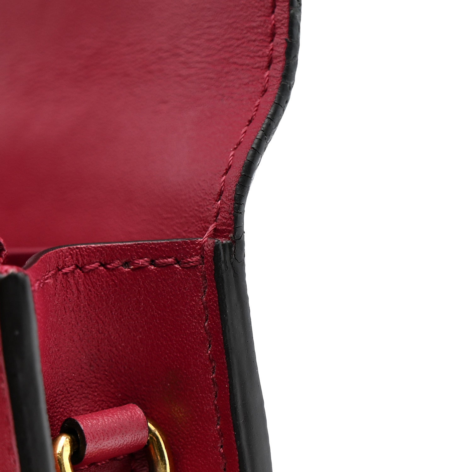 Monogram Flore Chain Wallet Fuchsia