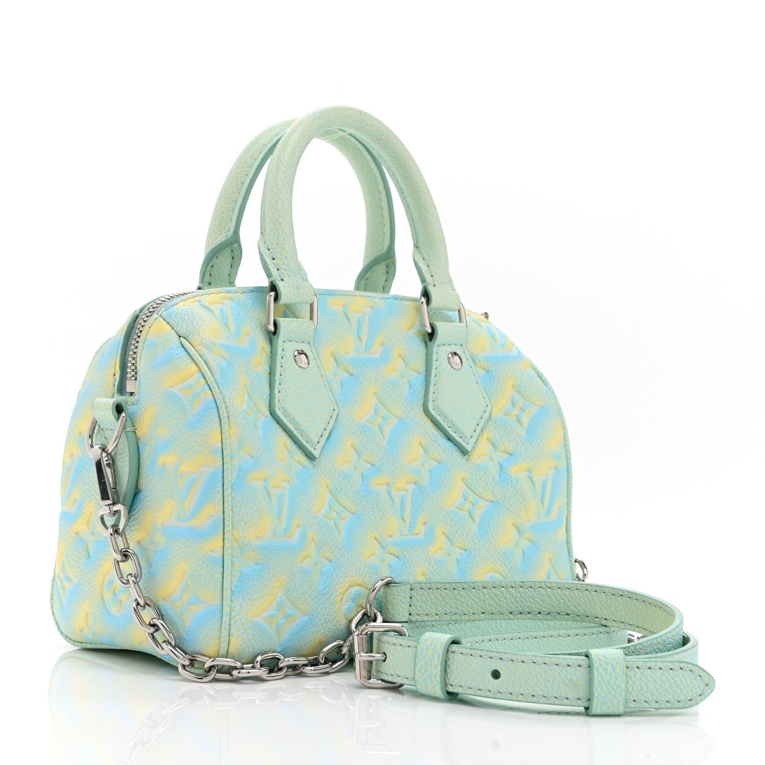 Empreinte Monogram Summer Stardust Speedy 20 Water Green