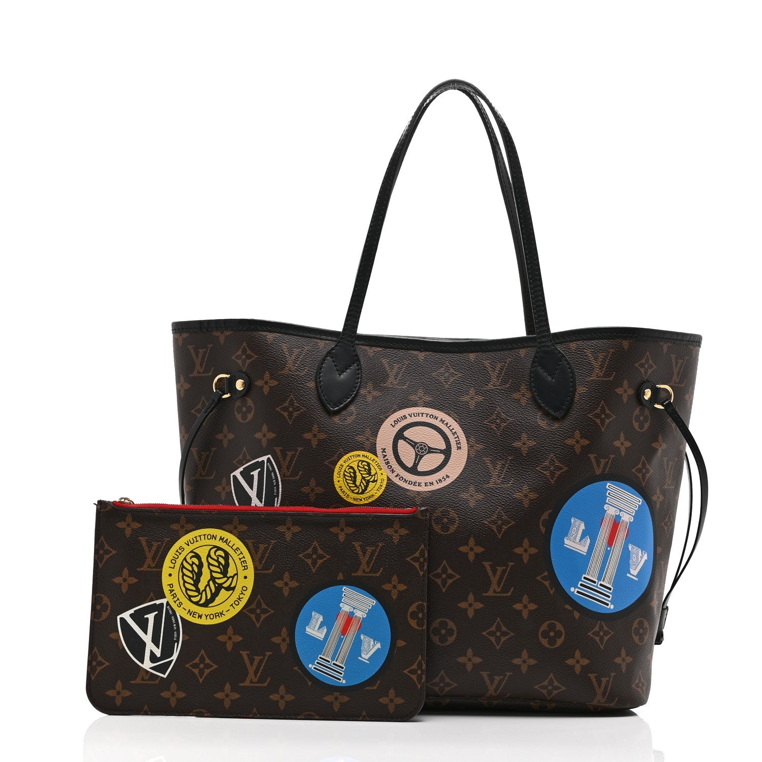 Monogram My LV World Tour Neverfull MM