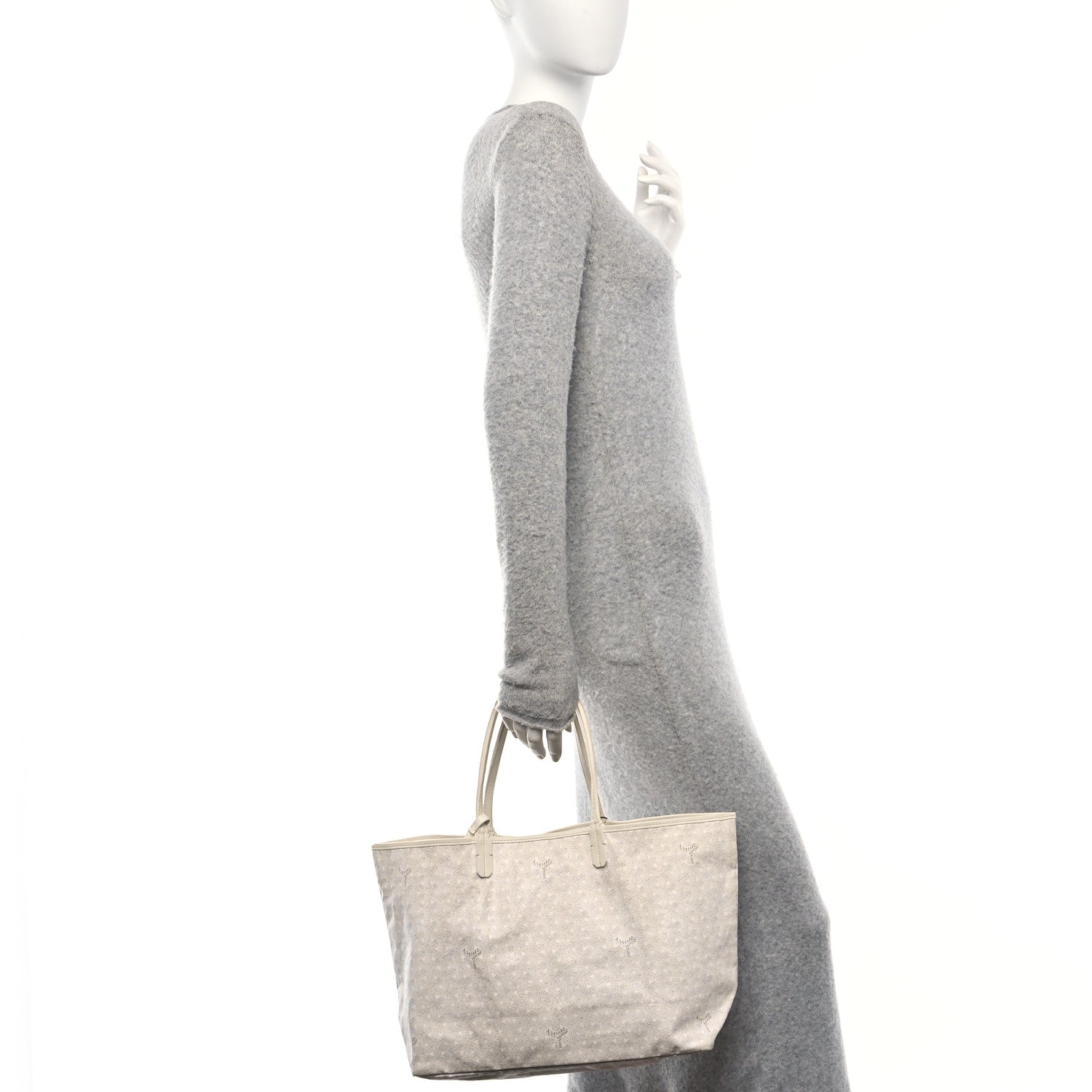 Goyardine Saint Louis PM White