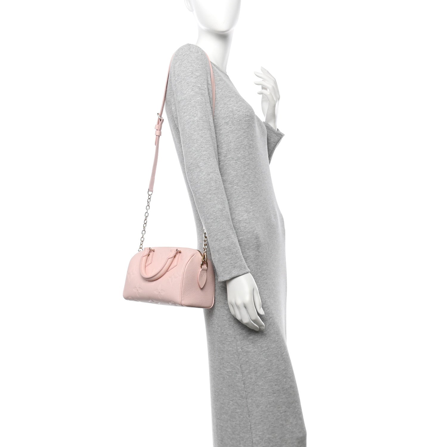 Empreinte Monogram Giant Speedy Bandouliere 20 Pink Opale