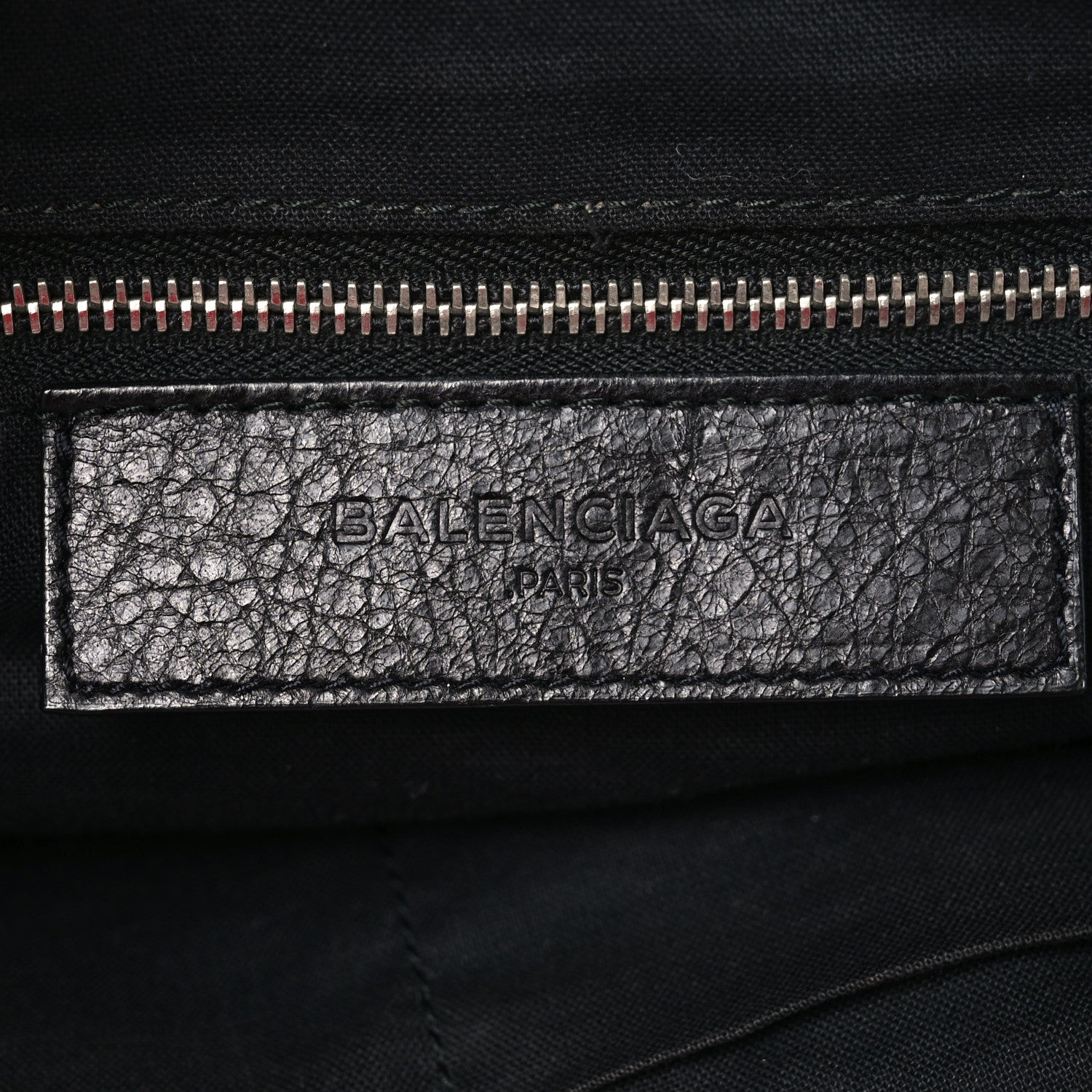 Agneau Classic Silver Hardware Weekender Black