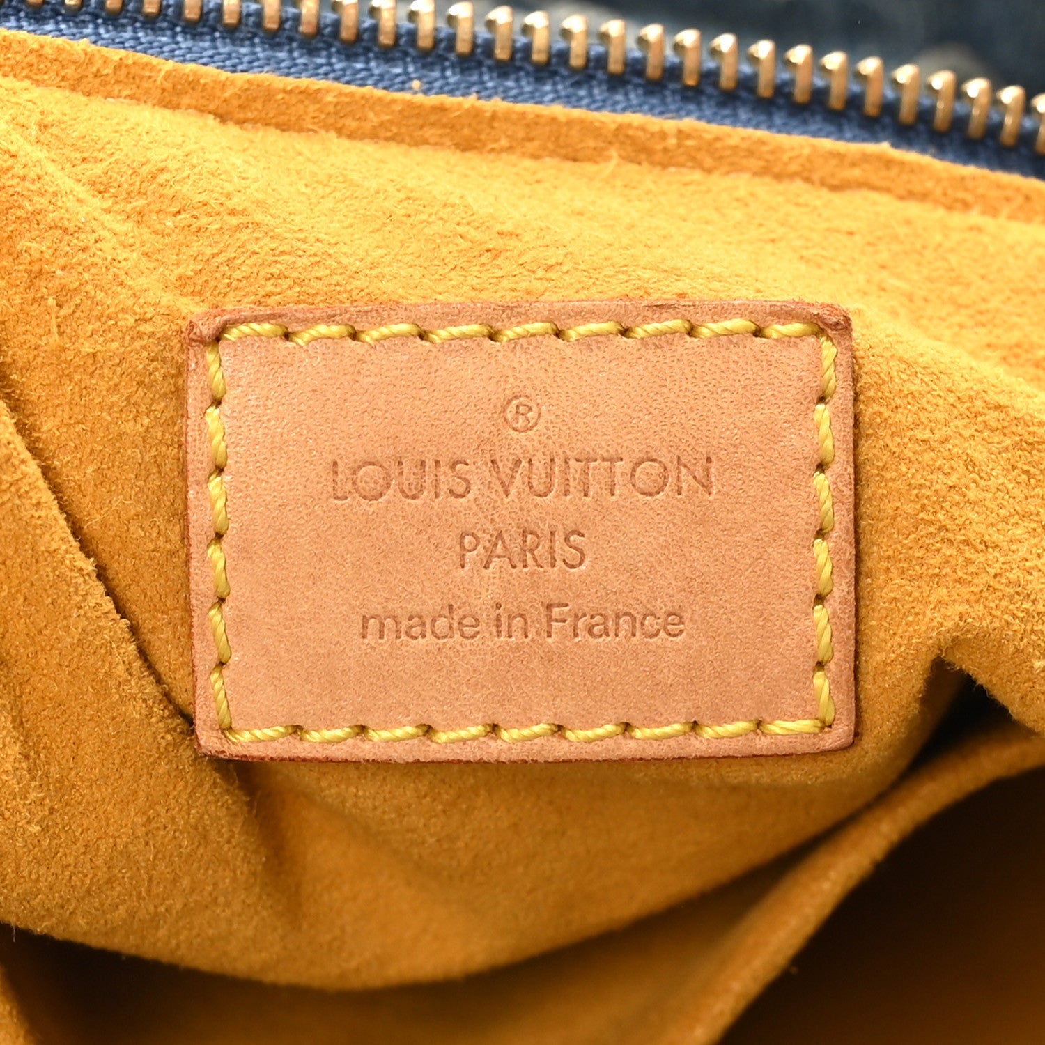 Monogram Denim Baggy PM Blue