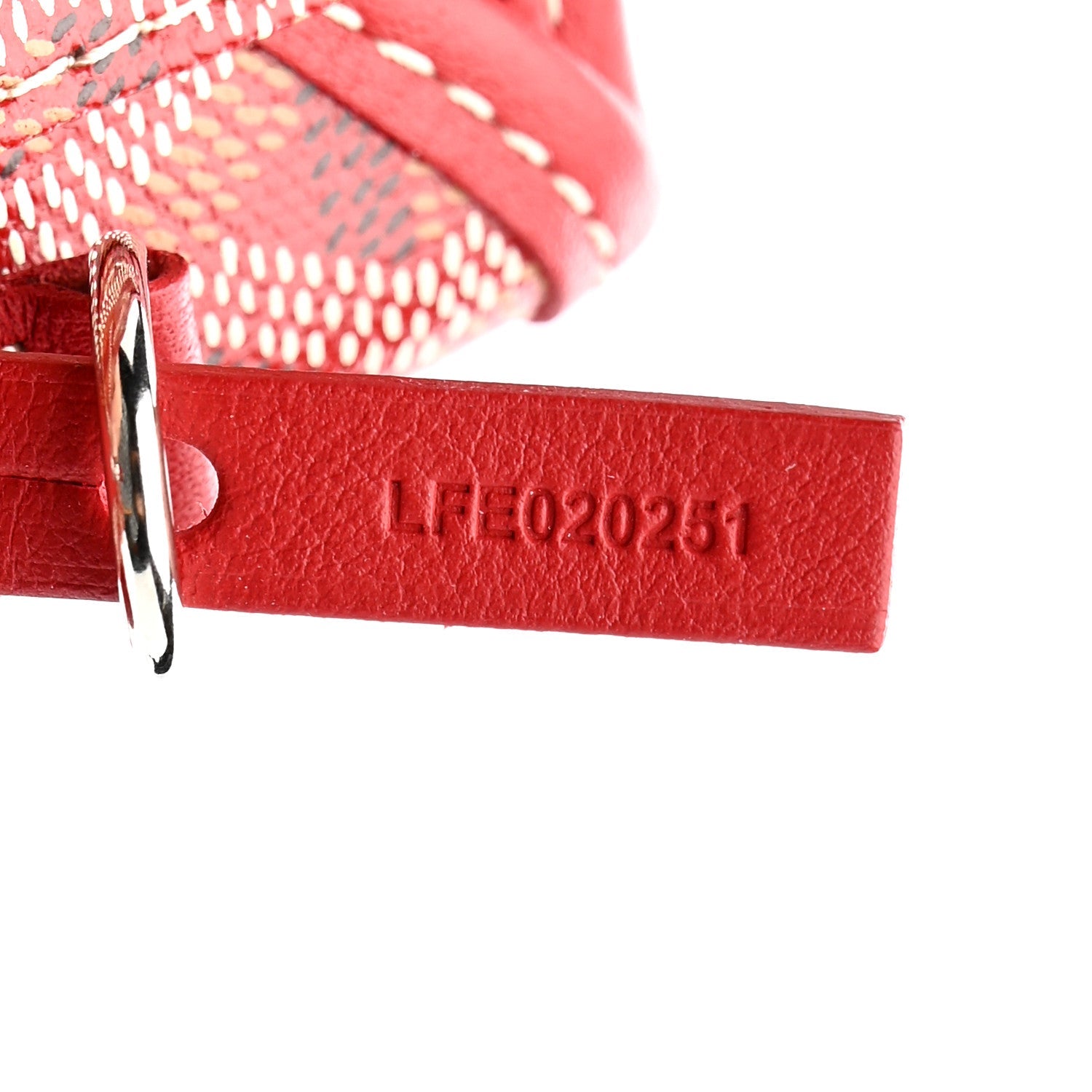 Goyardine Reversible Mini Anjou Red