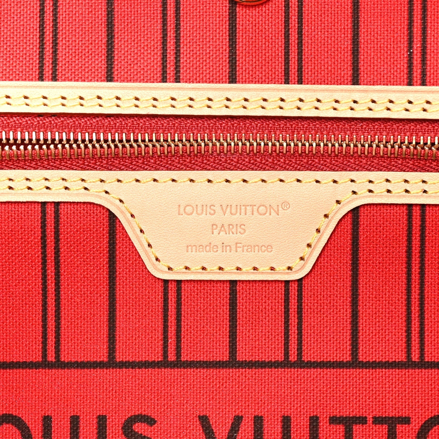 Monogram Neo Neverfull MM Cherry