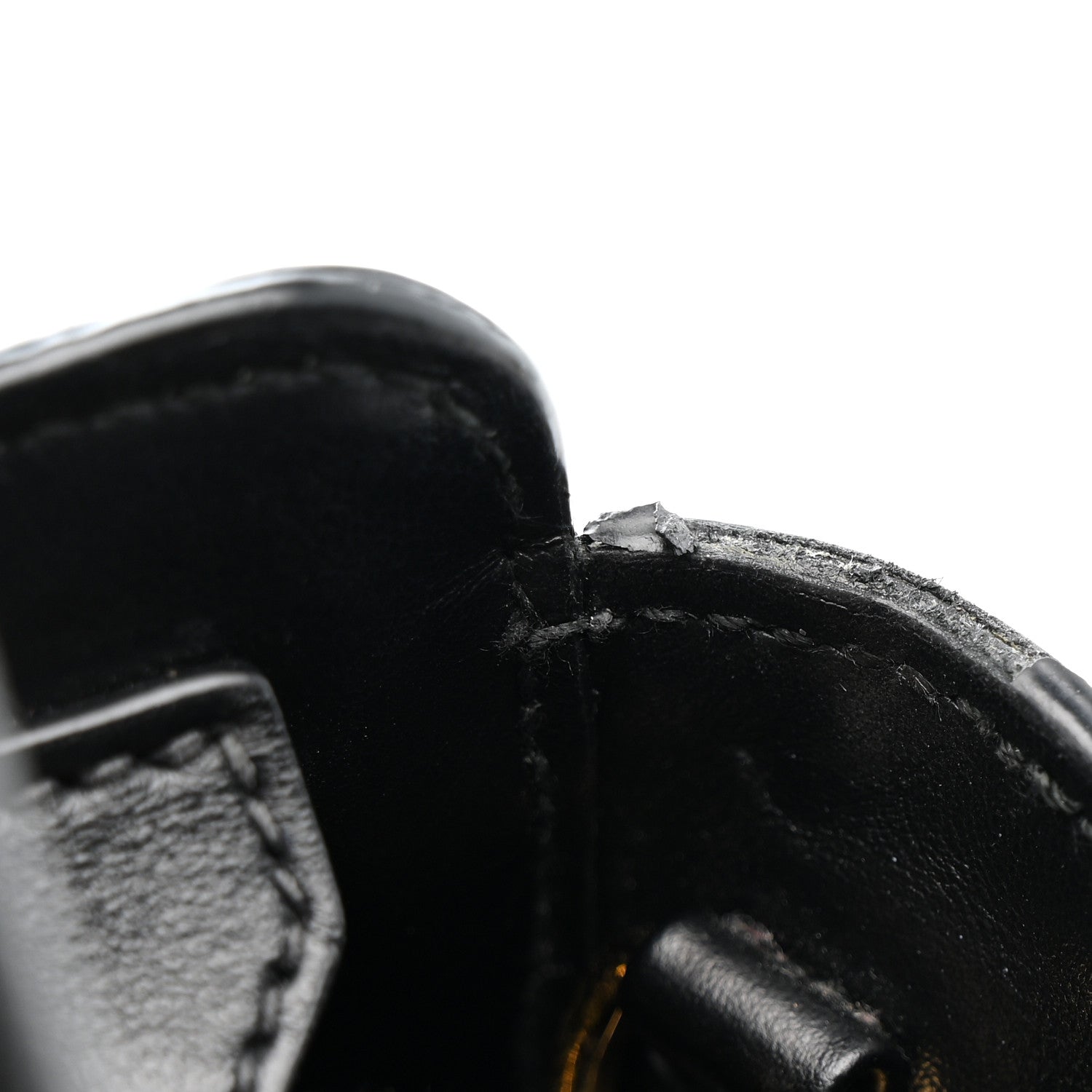 Saffiano Soft Calfskin Mini Zippered Crossbody Tote Black