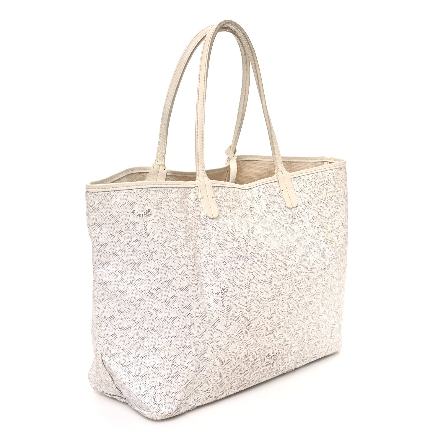 Goyardine Saint Louis PM White