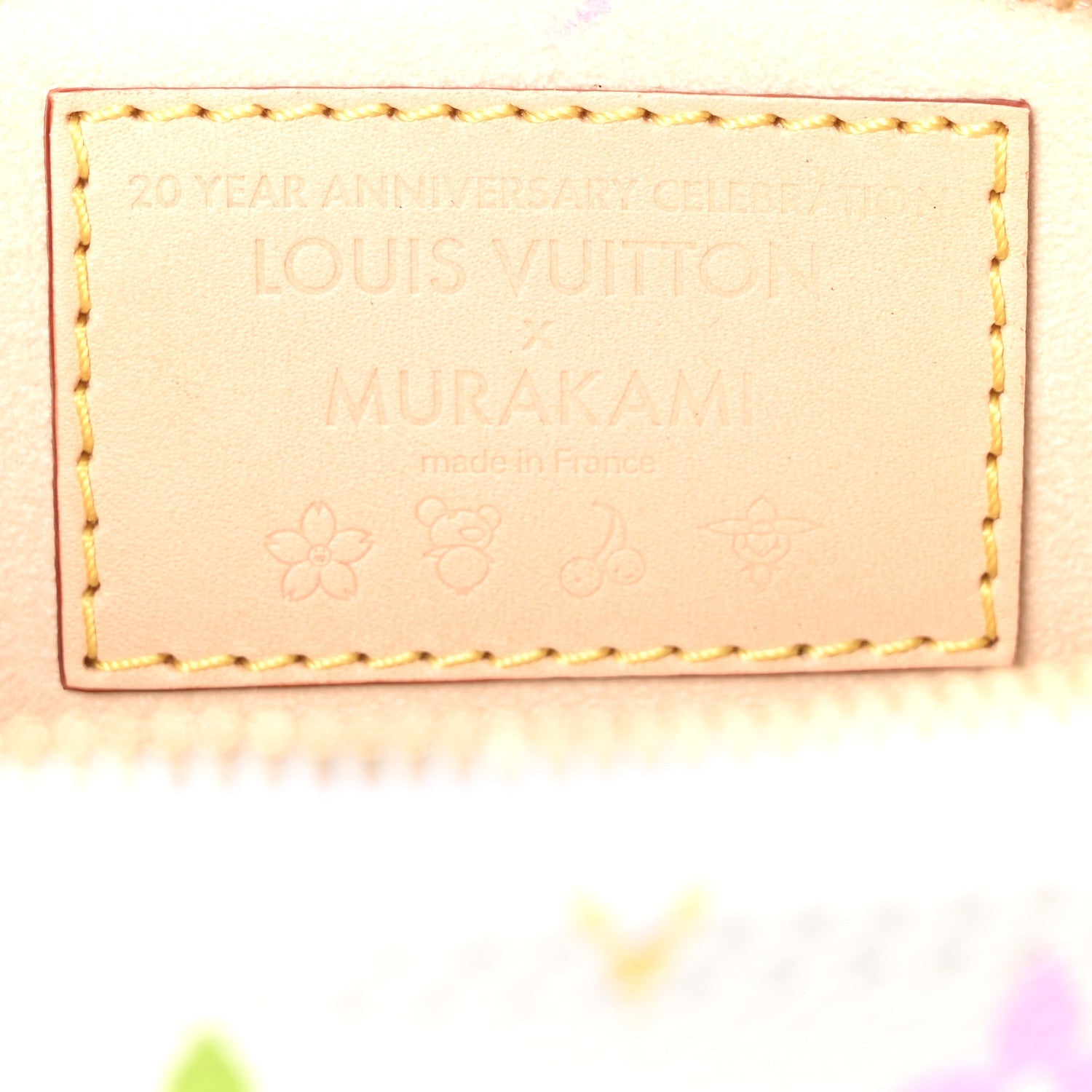 LV x TM Monogram Multicolor Alma BB White