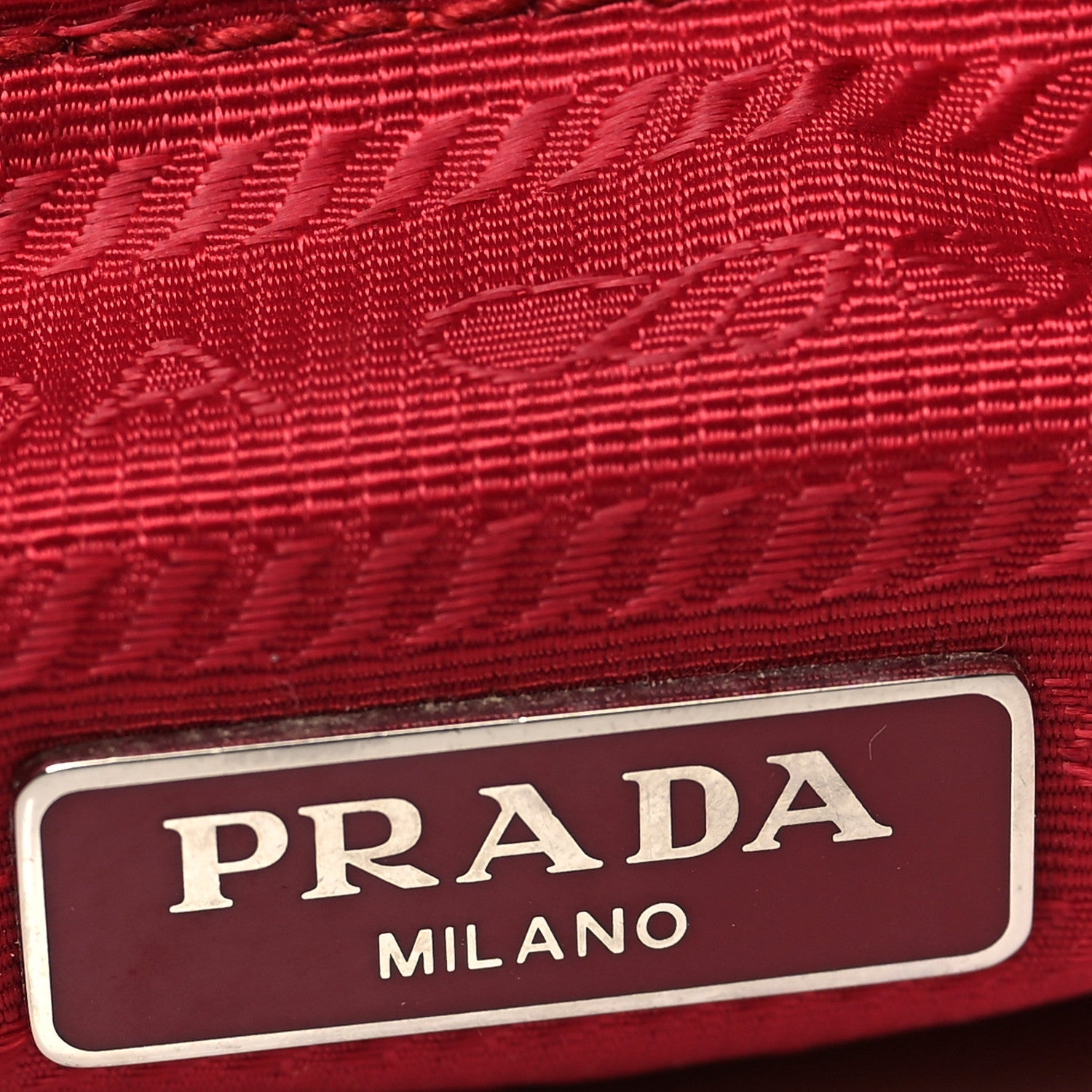 Nylon Re-Edition 2005 Shoulder Bag  Rosso