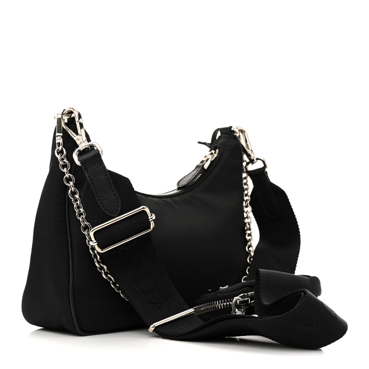 Nylon Re-Edition 2005 Shoulder Bag Black