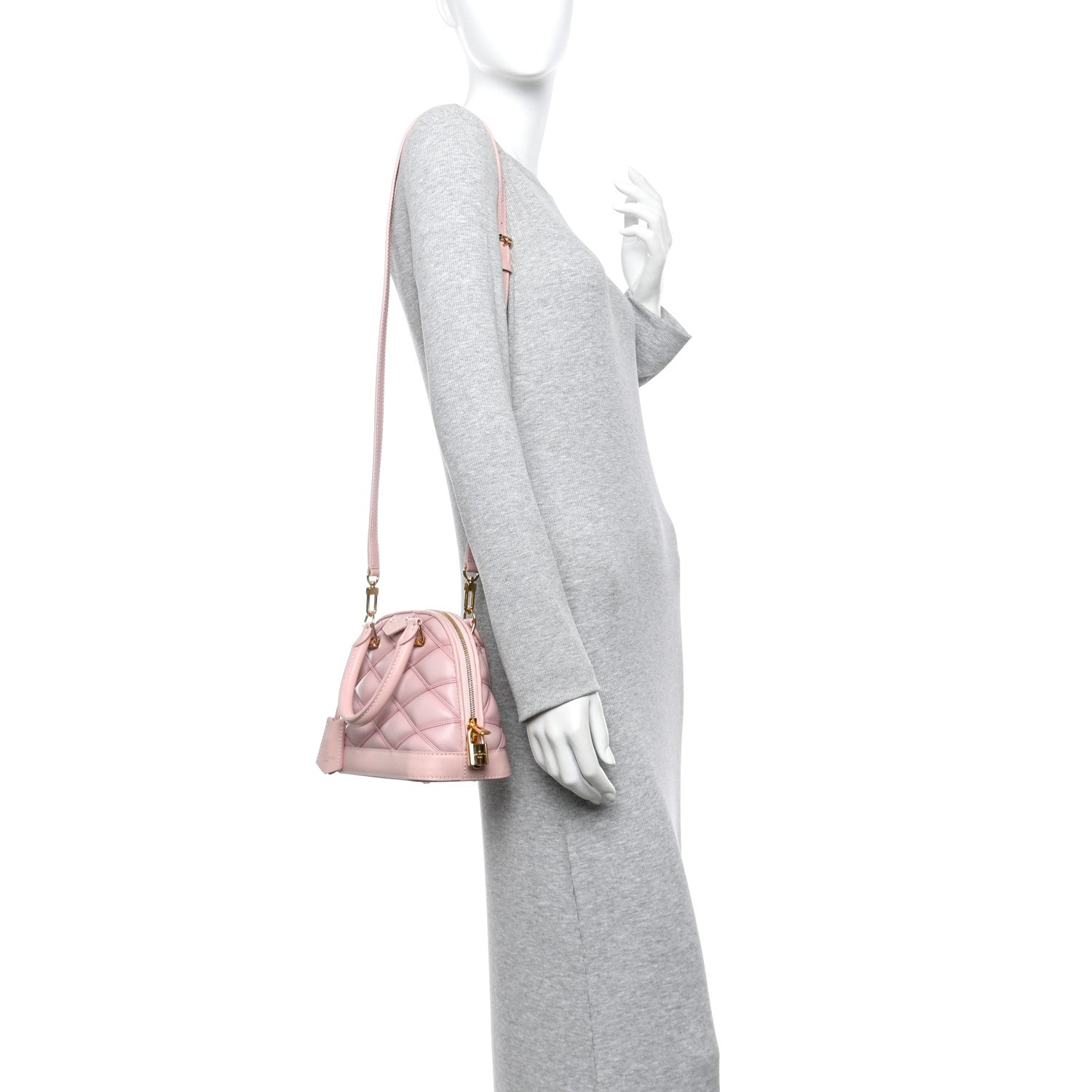 Lambskin Malletage Alma BB Rosabella