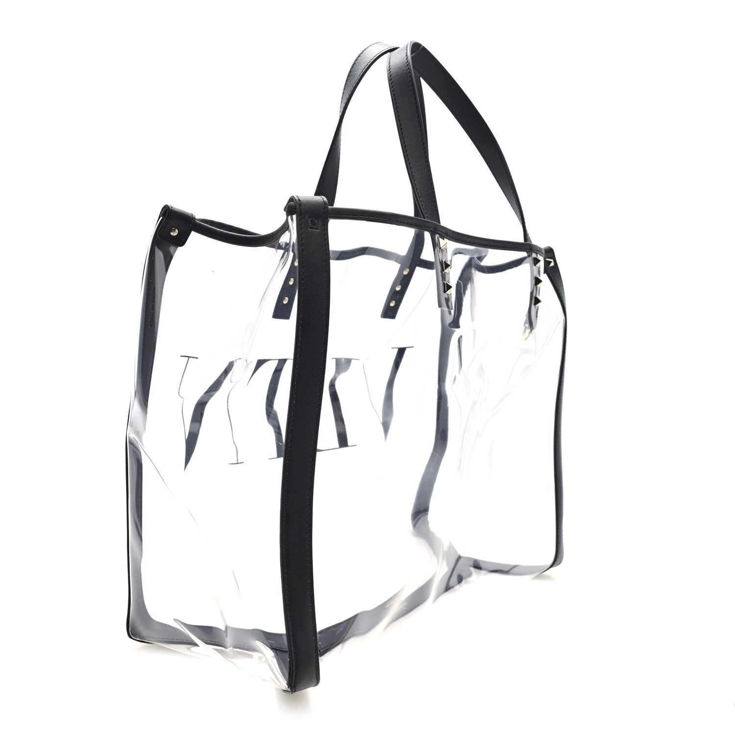 Plexy VLTN Shopping Bag Transparent