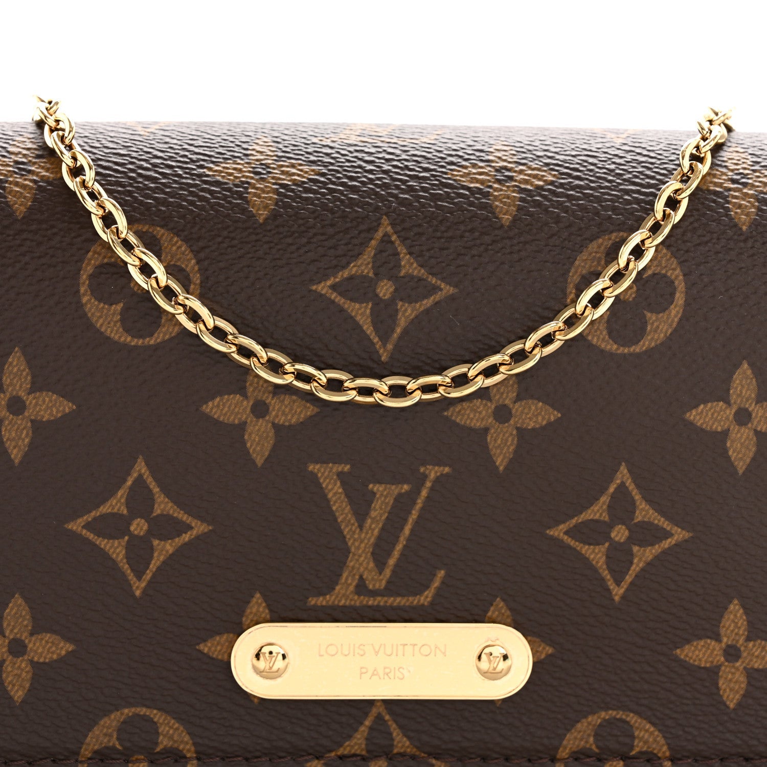 Monogram Lily Wallet On Chain