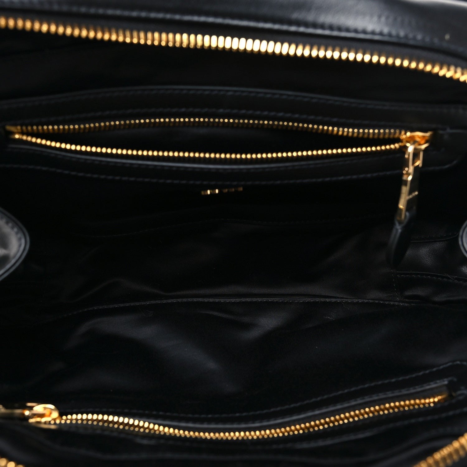 Calfskin Softy Medium Beau Top Handle Bag Black