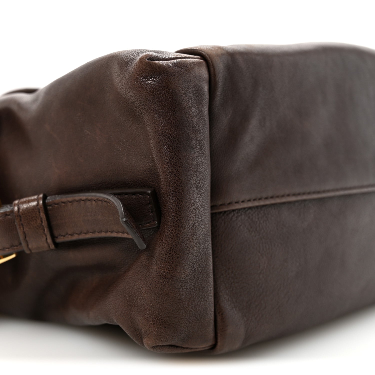 Nappa Large Explore Shoulder Bag Sienna