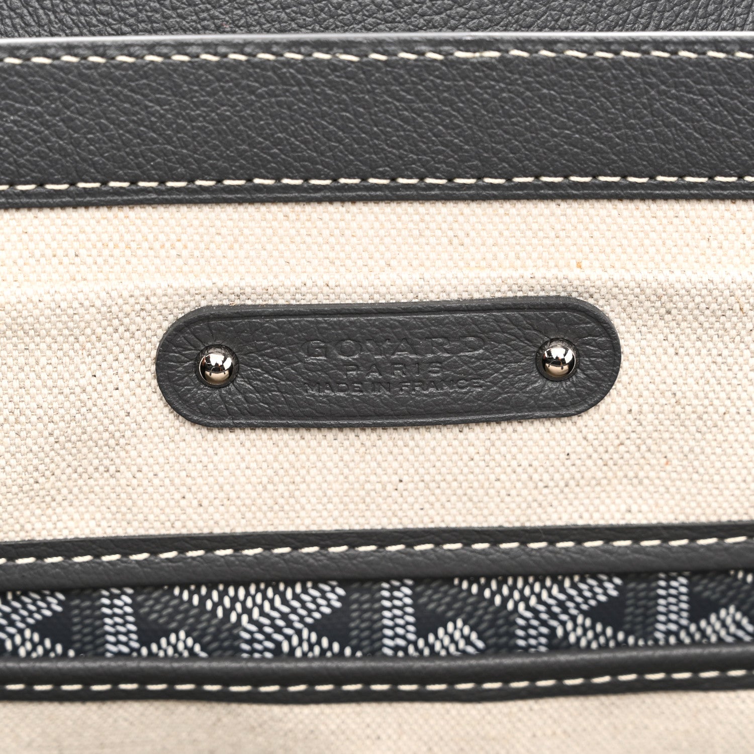 Goyardine Saigon Tote Grey