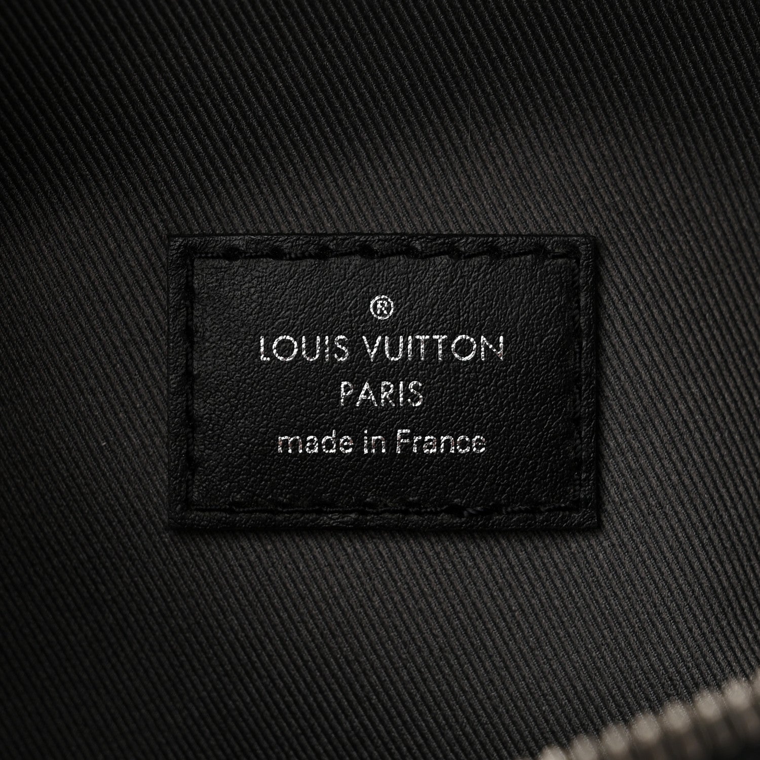 Damier Graphite Logo Campus BumBag Grey