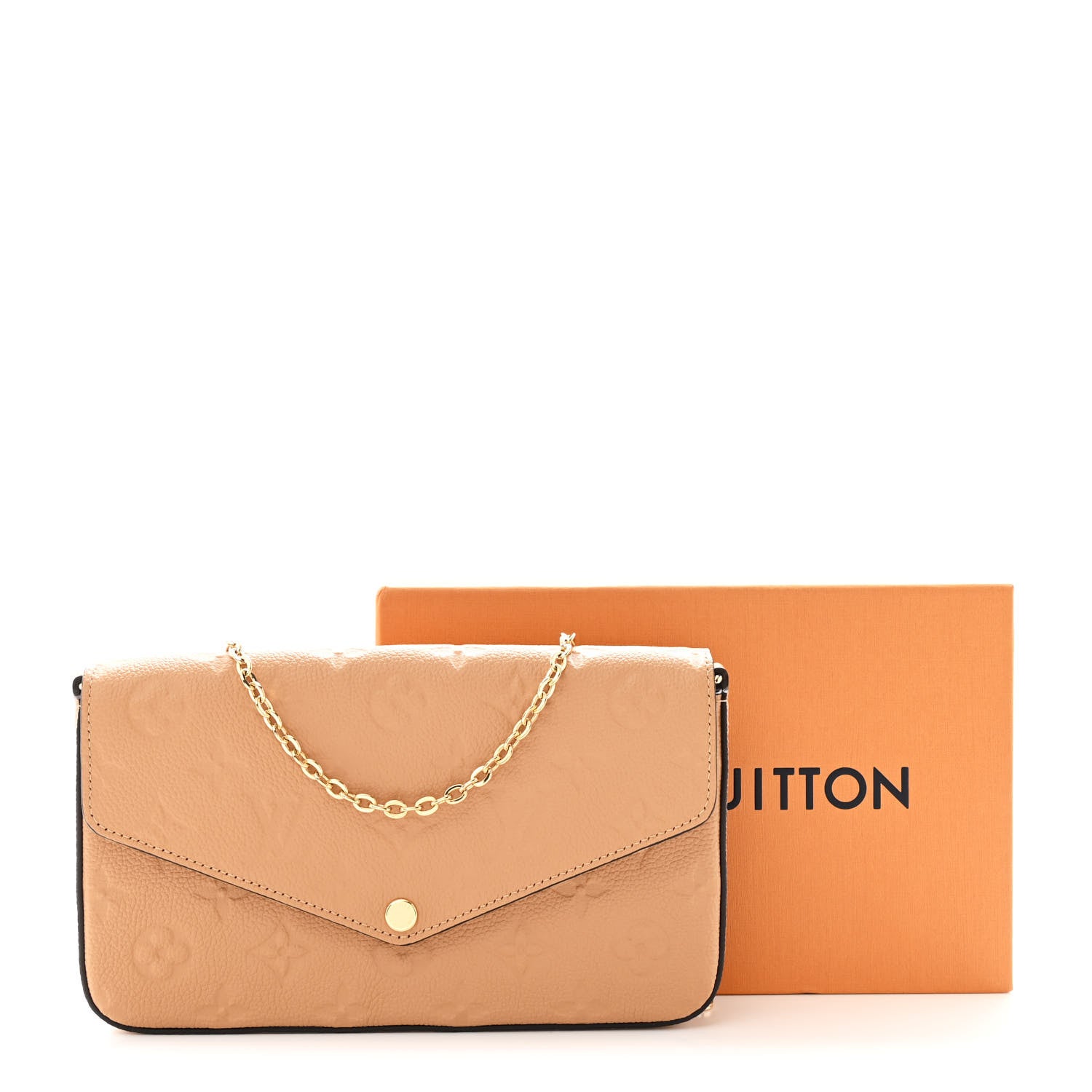 Empreinte Pochette Felicie Chain Wallet Papyrus